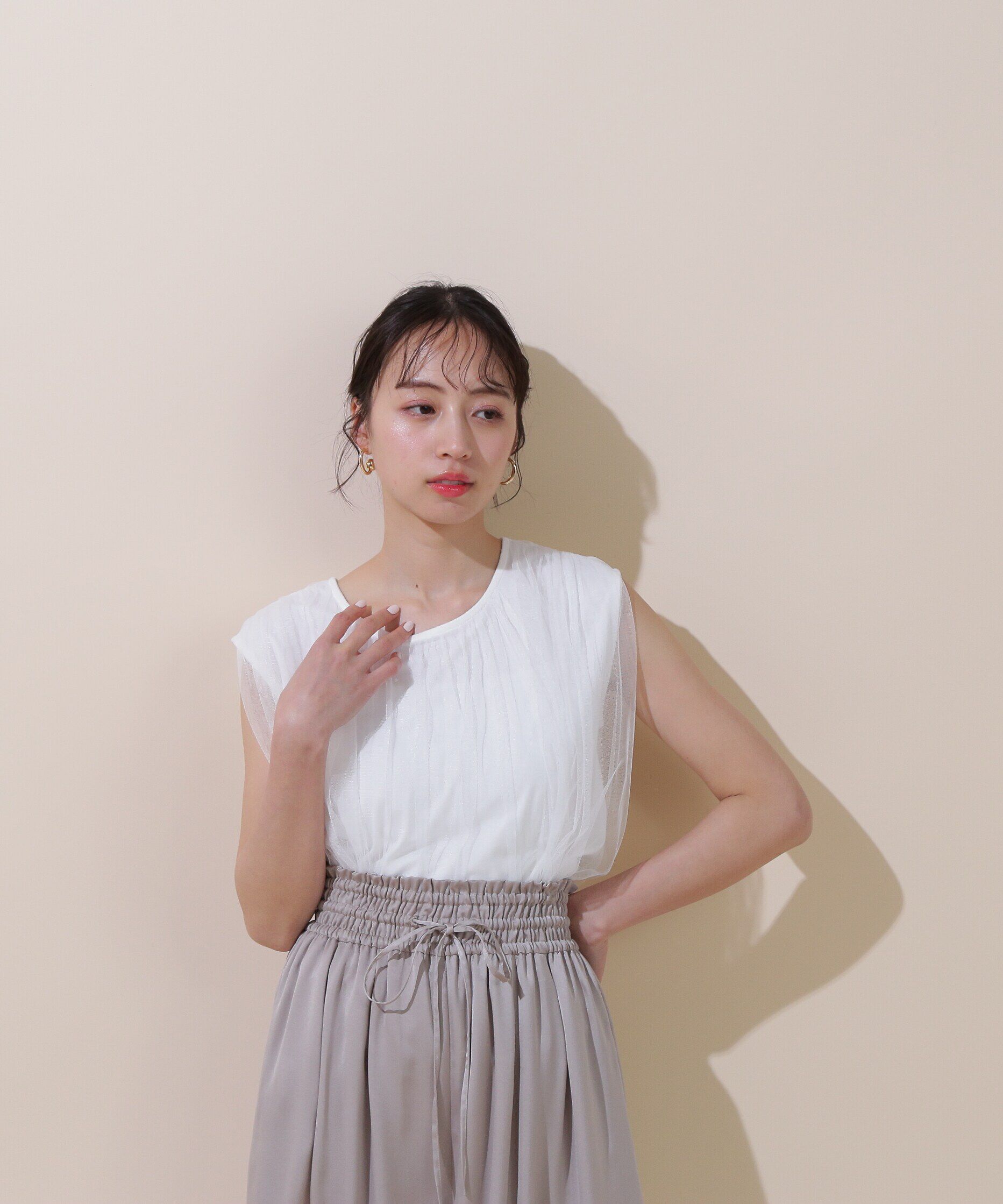 メンズファッションの一押し|【ジル　バイ　ジル　スチュアート/JILL by JILL STUART】 ボリュームチュールトップス