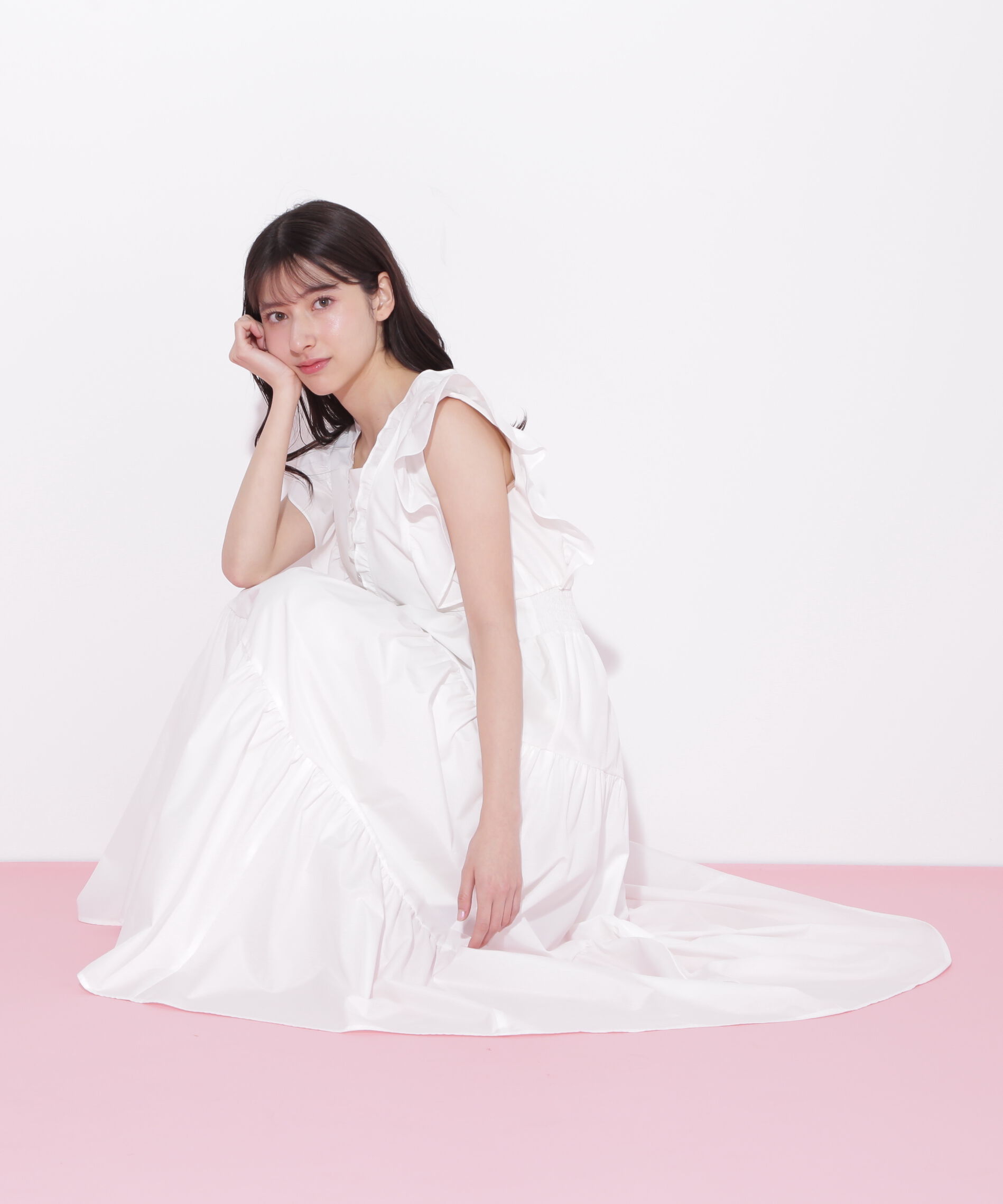 【ジル　バイ　ジル　スチュアート/JILL by JILL STUART】 ティアードワンピース