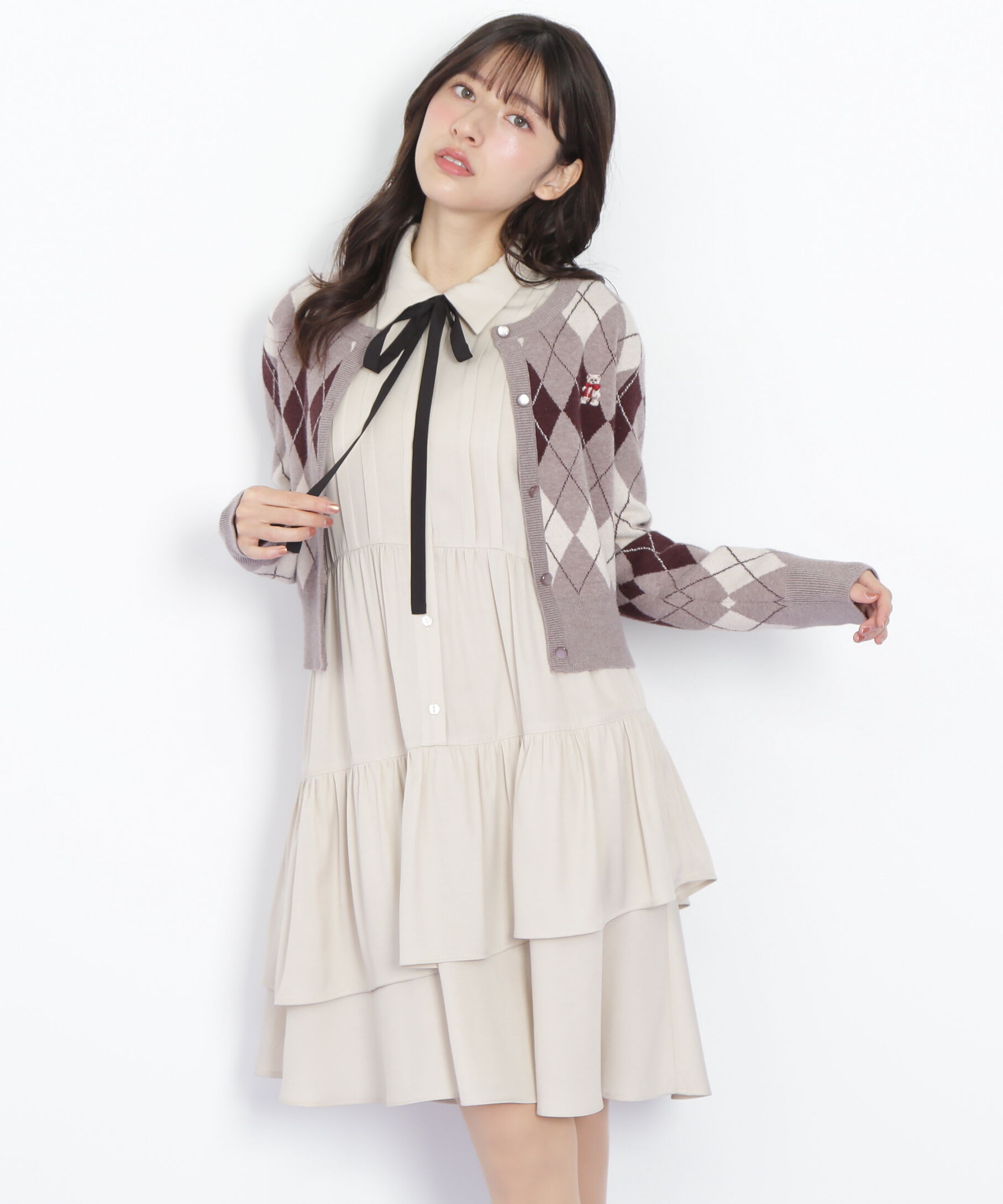 イレギュラーヘムワンピース（CELFORD）｜ルミネのファッション通販