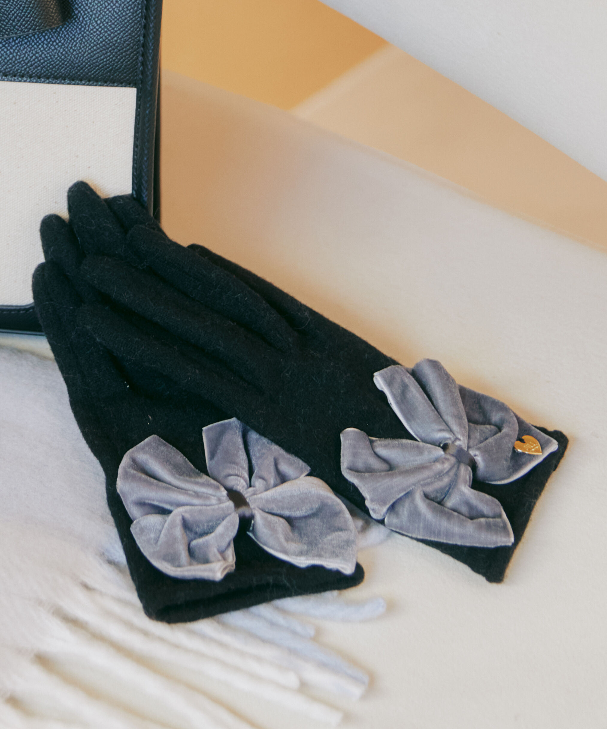 ファッションメンズのイチオシ|【ジル　バイ　ジル　スチュアート/JILL by JILL STUART】 RIBBONグローブ