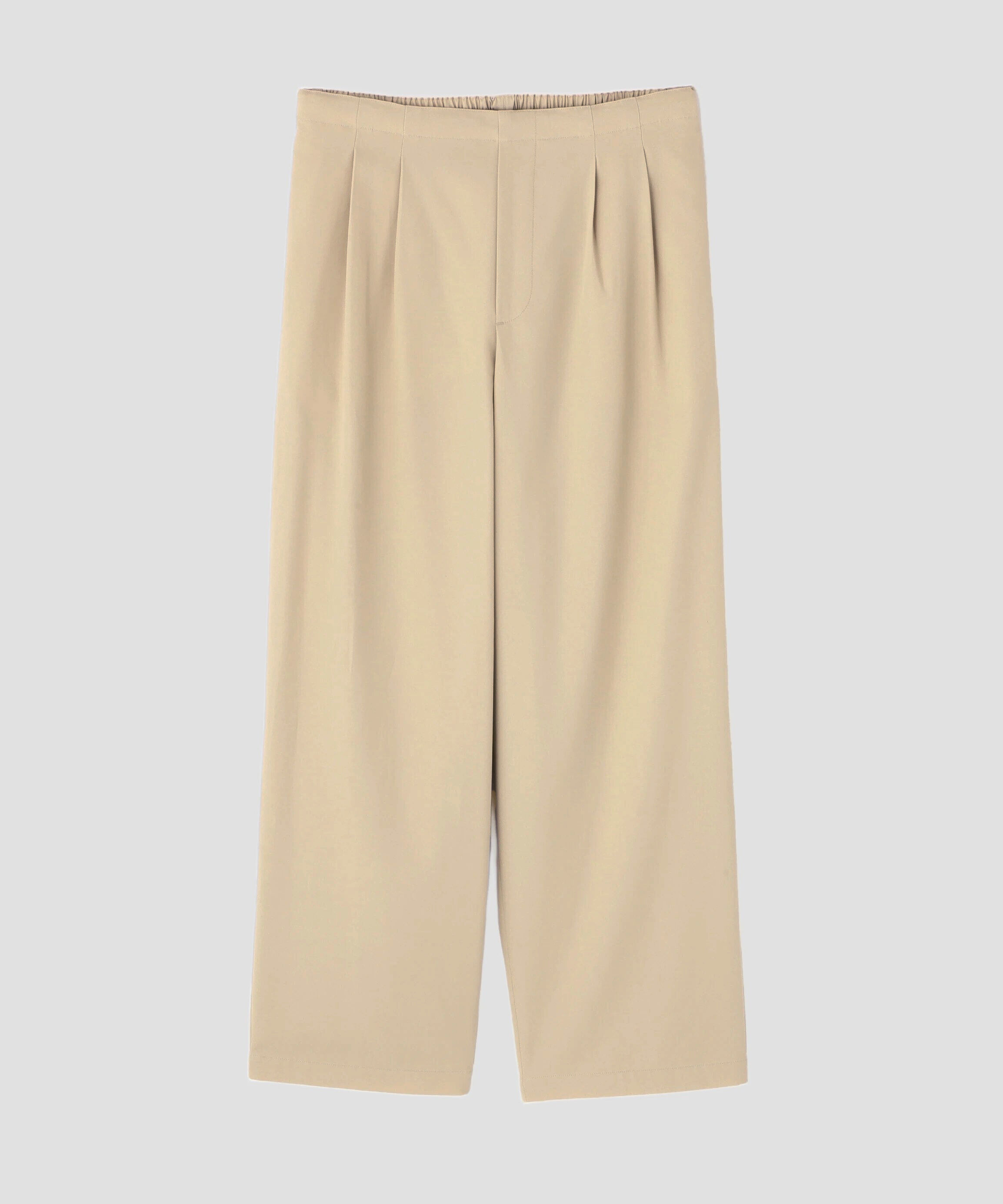 メンズファッションオススメ|【イレーヴ/YLEVE】 YLEVE / HIGHTWISTED COTTON GABA EASY TROUSERS