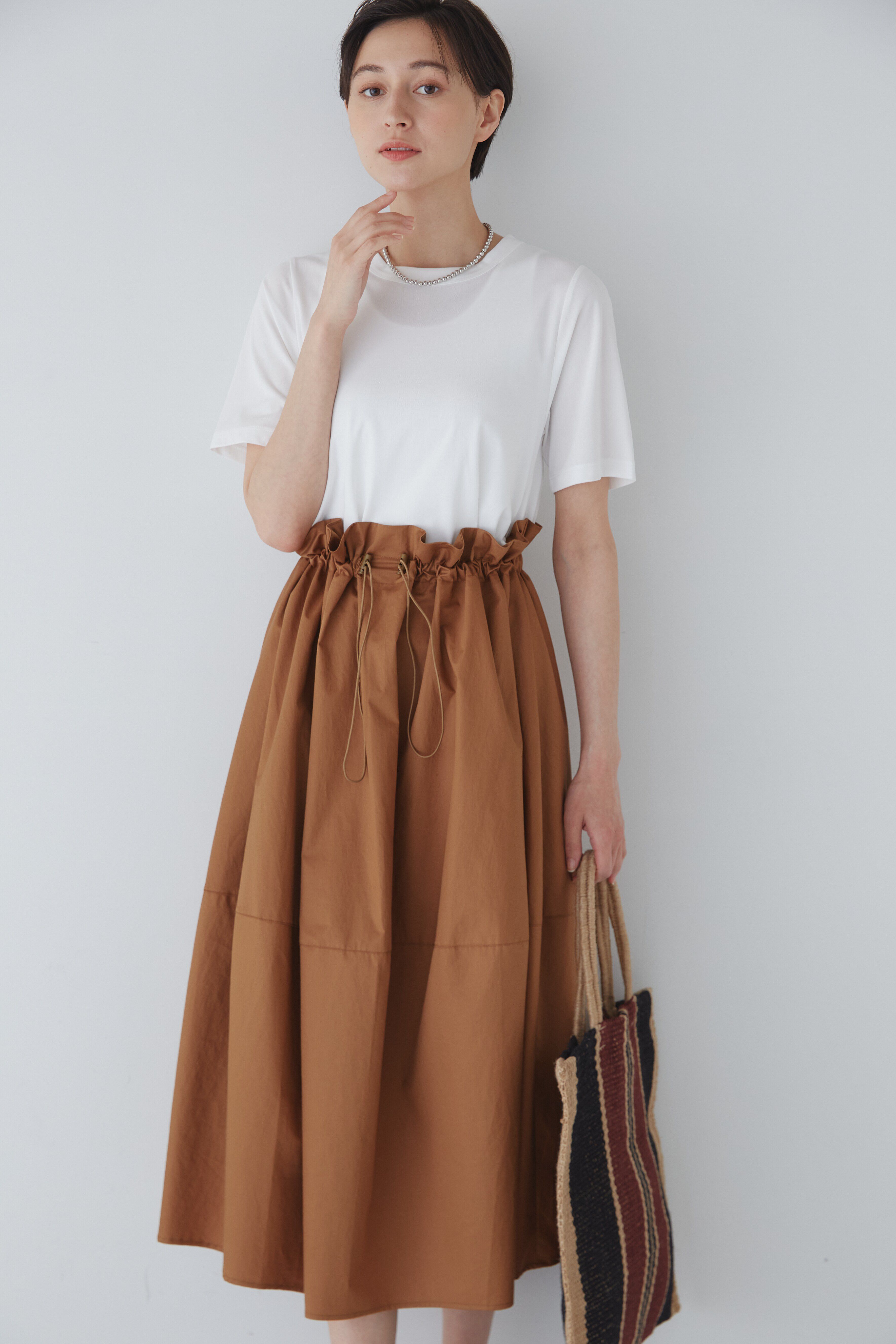 【ヒューマンウーマン/human woman】 ◆Ｔ／Ｃトリコットバイオワンピース