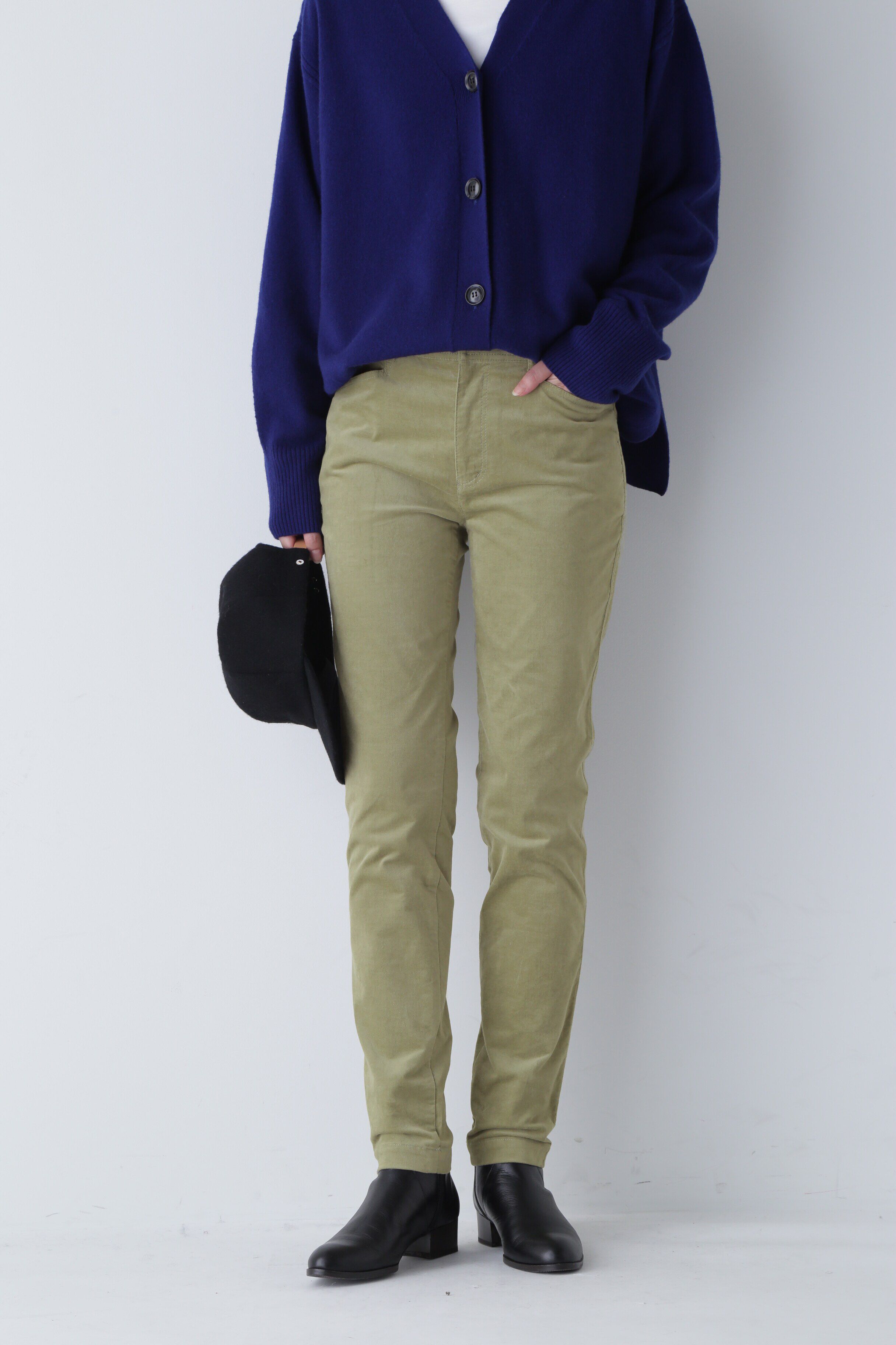 ファッションメンズなら|【ヒューマンウーマン/human woman】 ◆別珍ストレッチパンツ