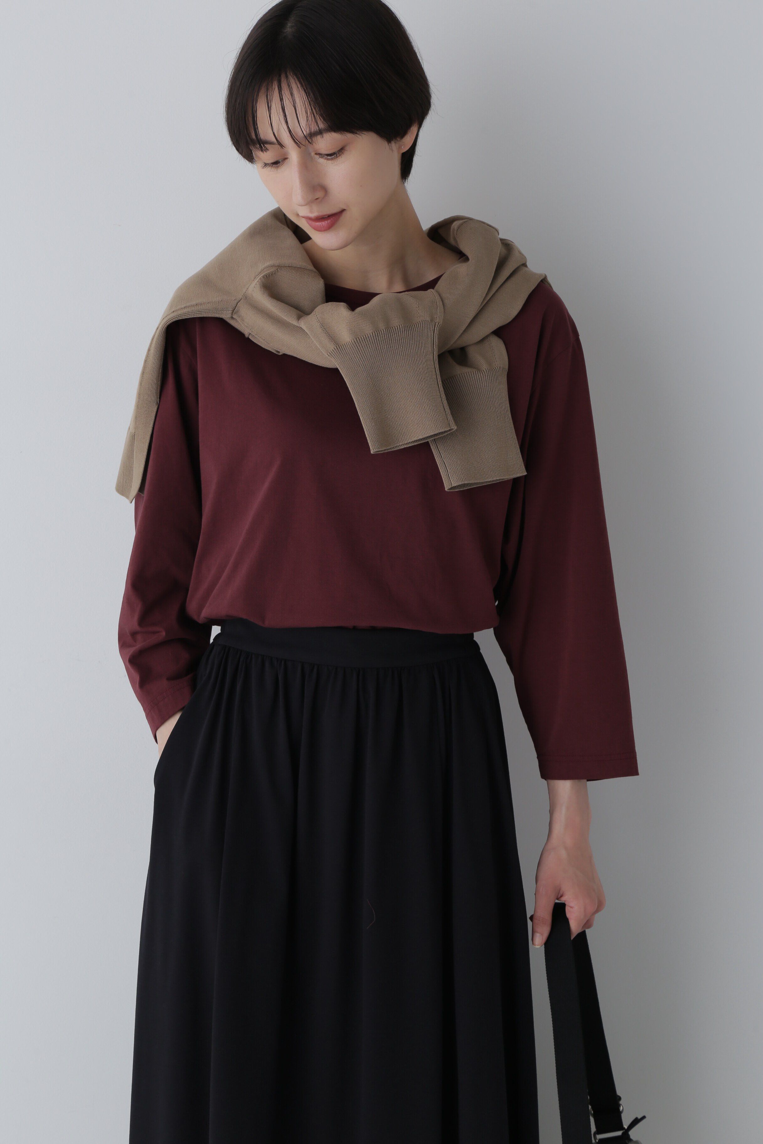 ファッションメンズお薦め|【ヒューマンウーマン/human woman】 ◆ハイゲージプルオーバー