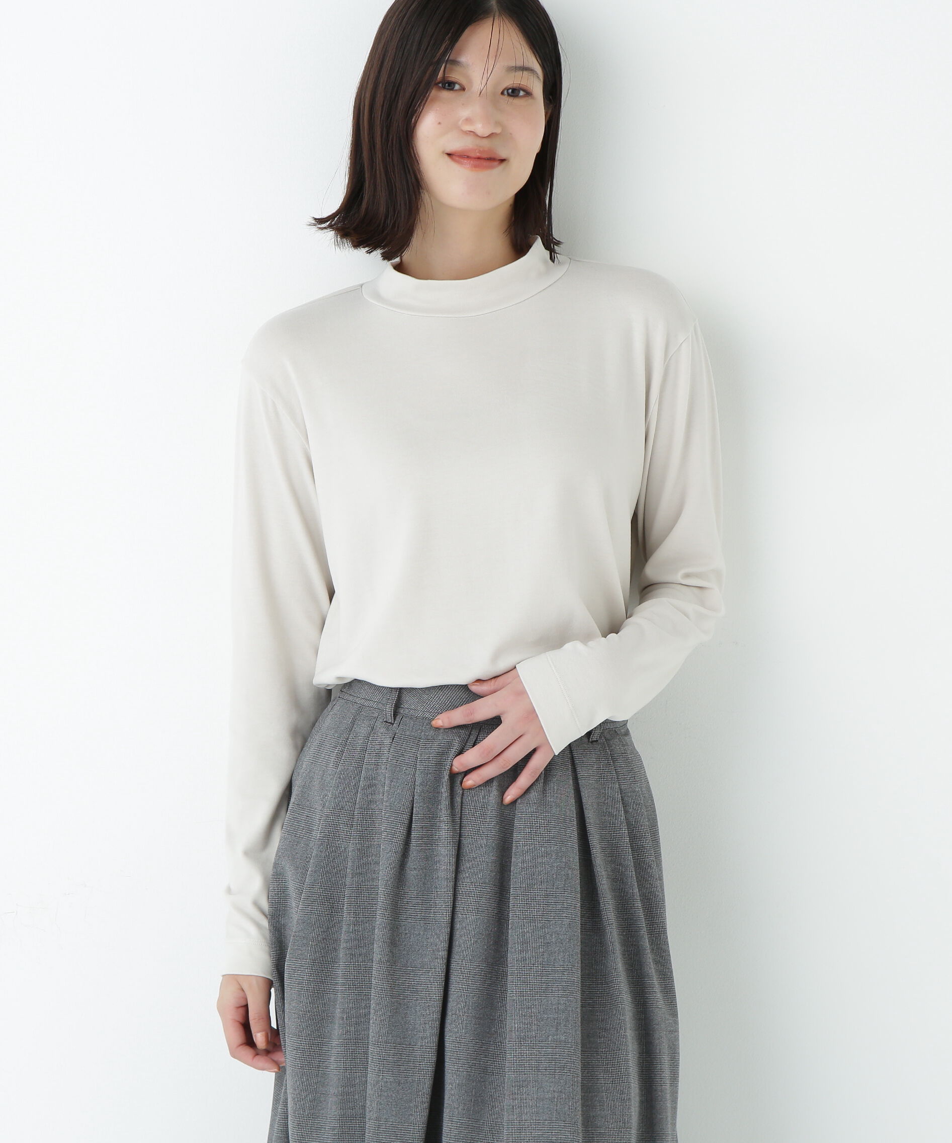 メンズファッションオススメ|【ヒューマンウーマン/human woman】 コットンウォームカットソー