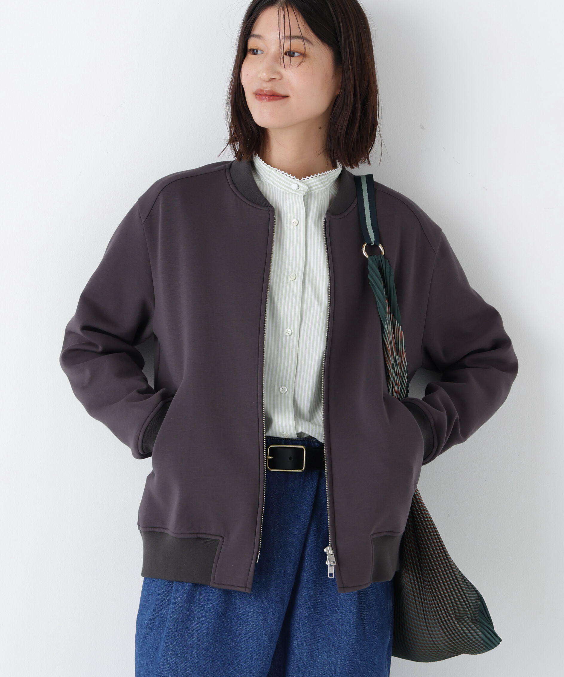 メンズファッションの一押し|【ヒューマンウーマン/human woman】 ◆ダンボールボンバーブルゾン