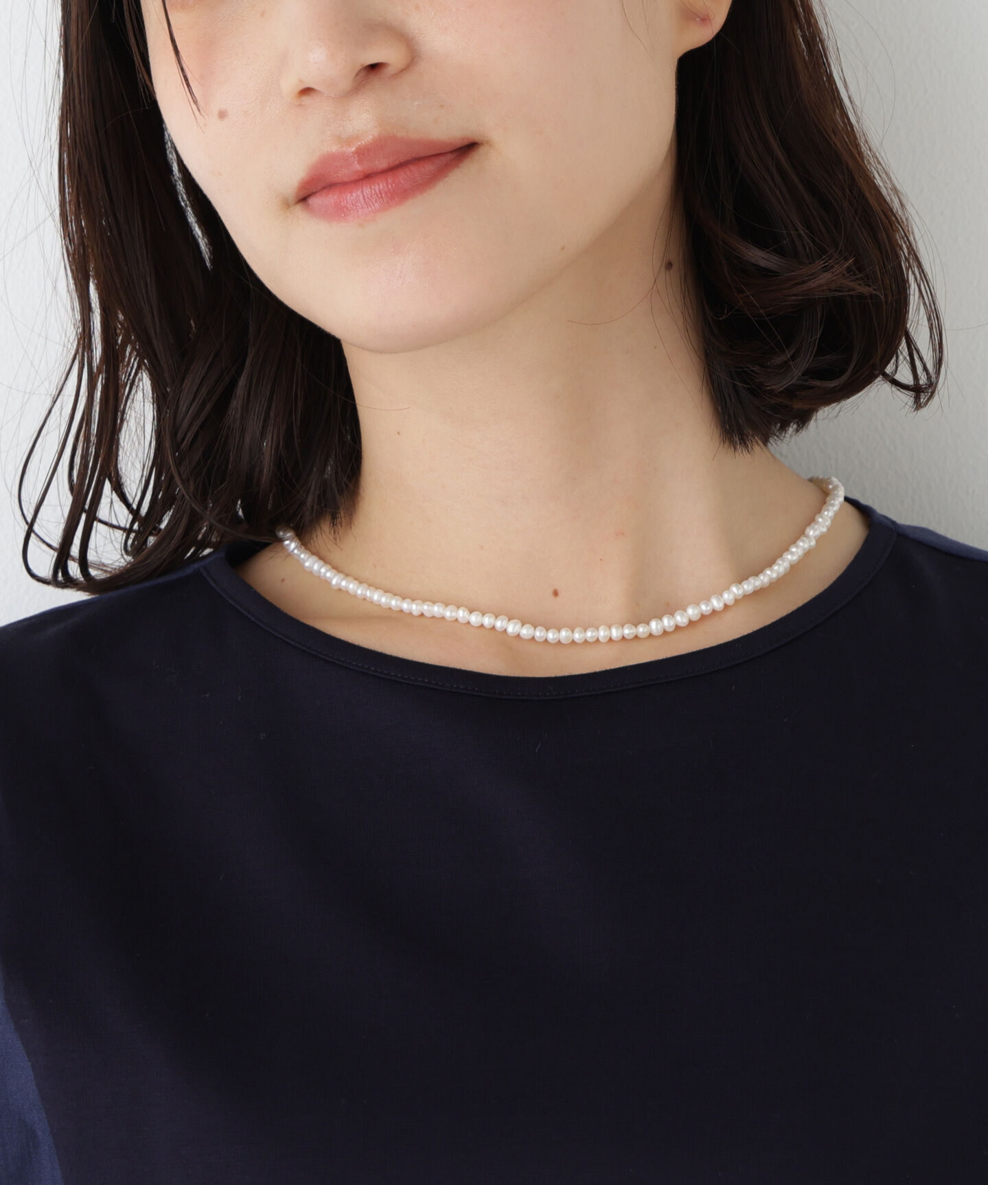 【ヒューマンウーマン/human woman】 淡水パールネックレス