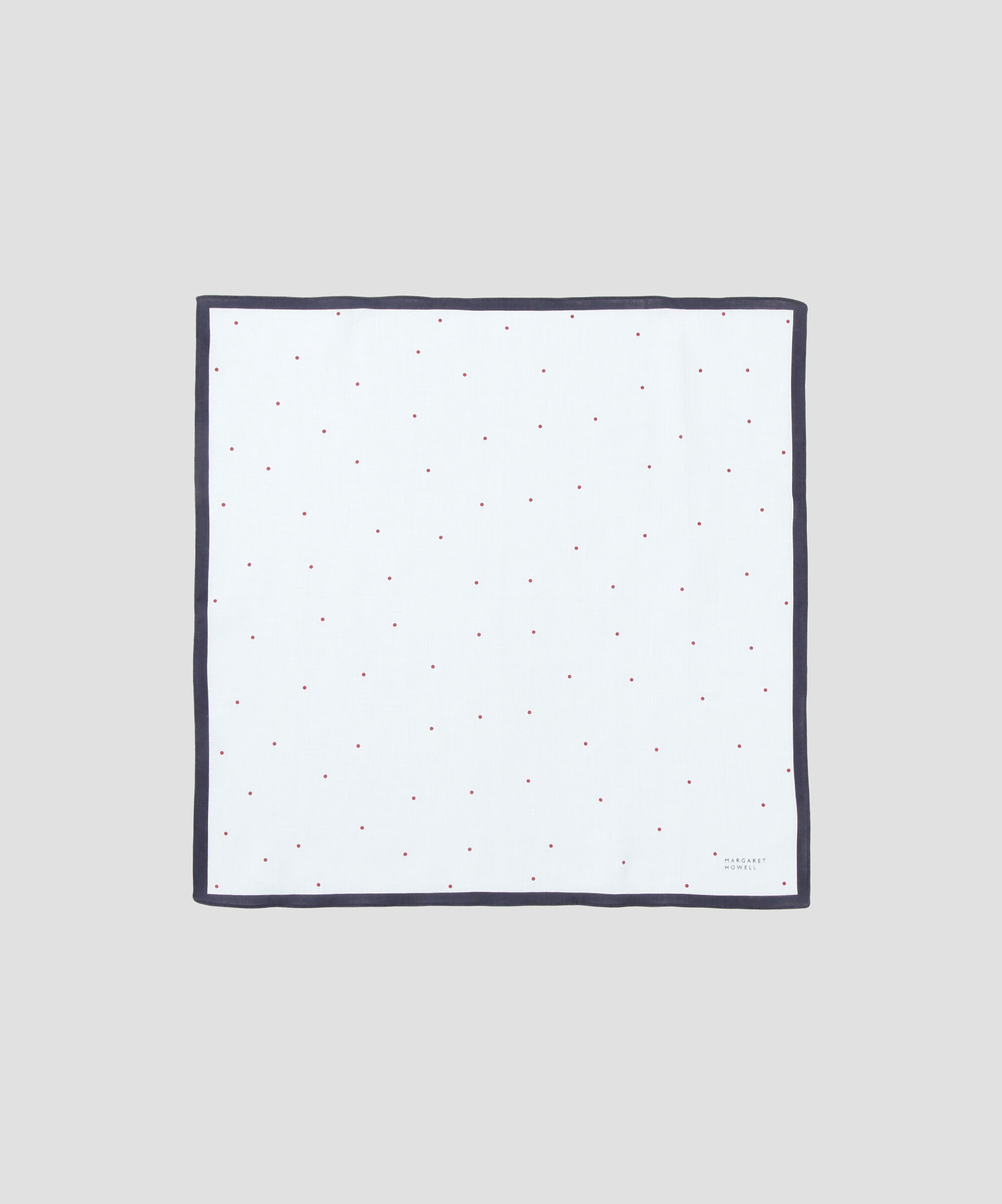 人気ファッションメンズ|【マーガレット・ハウエル/MARGARET HOWELL】 MINI SPOT HANKY