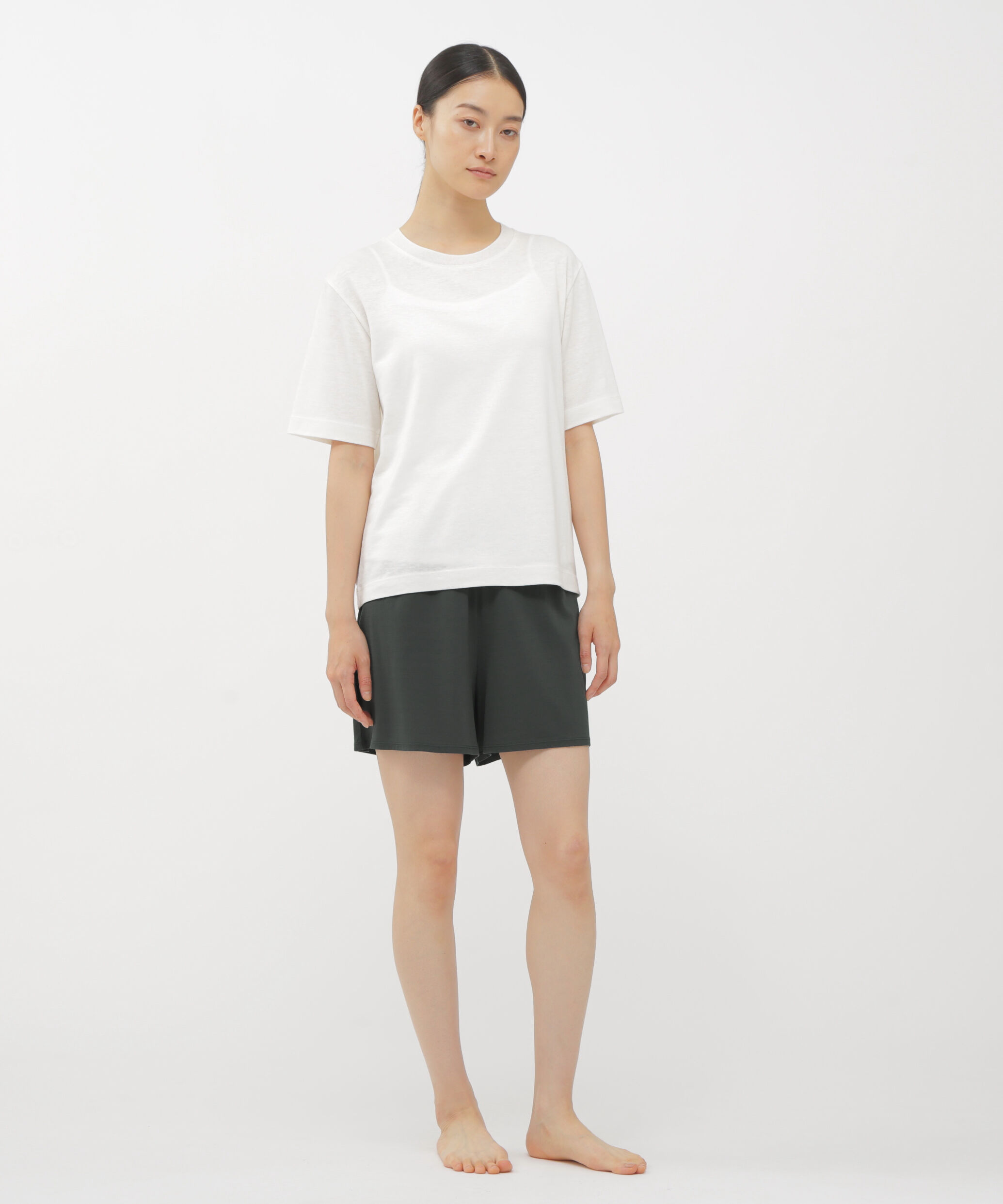 メンズファッションの一押し|【マーガレット・ハウエル/MARGARET HOWELL】 HIGHTWIST COTTON JERSEY TROUSERS