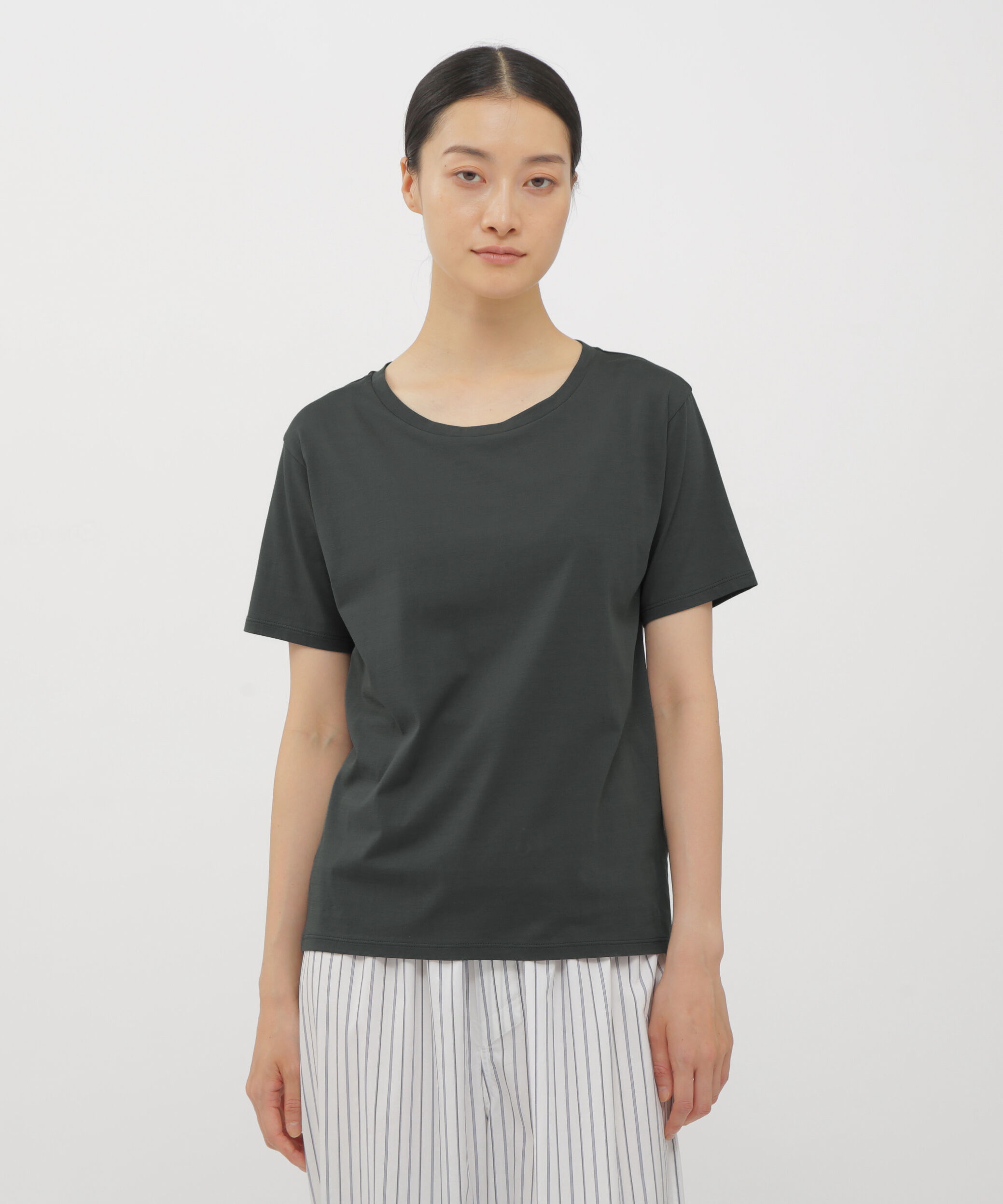 メンズファッションオススメ|【マーガレット・ハウエル/MARGARET HOWELL】 HIGHTWIST COTTON JERSEY TOP