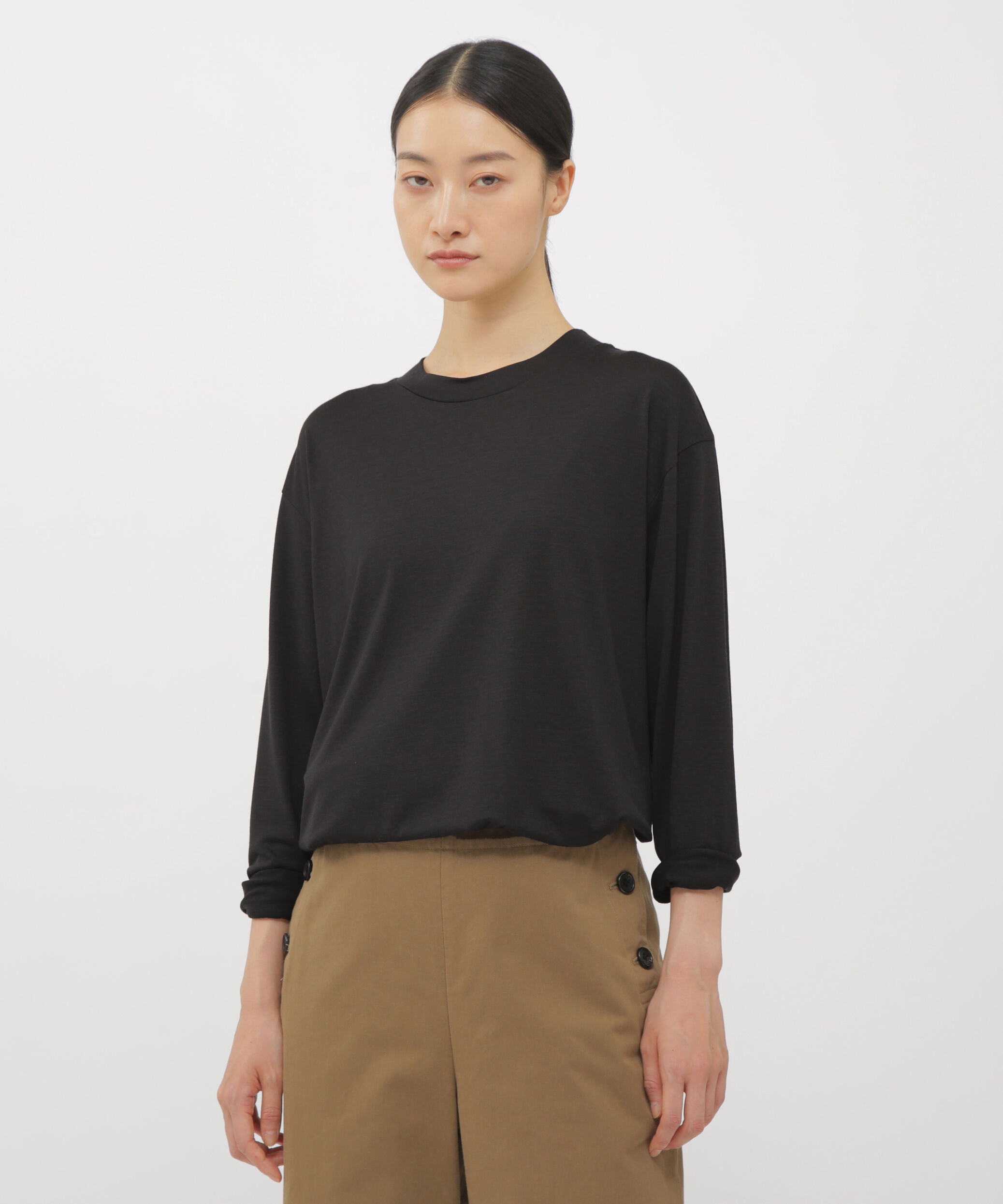 ファッションメンズのイチオシ|【マーガレット・ハウエル/MARGARET HOWELL】 SUPERFINE WOOL JERSEY TOP