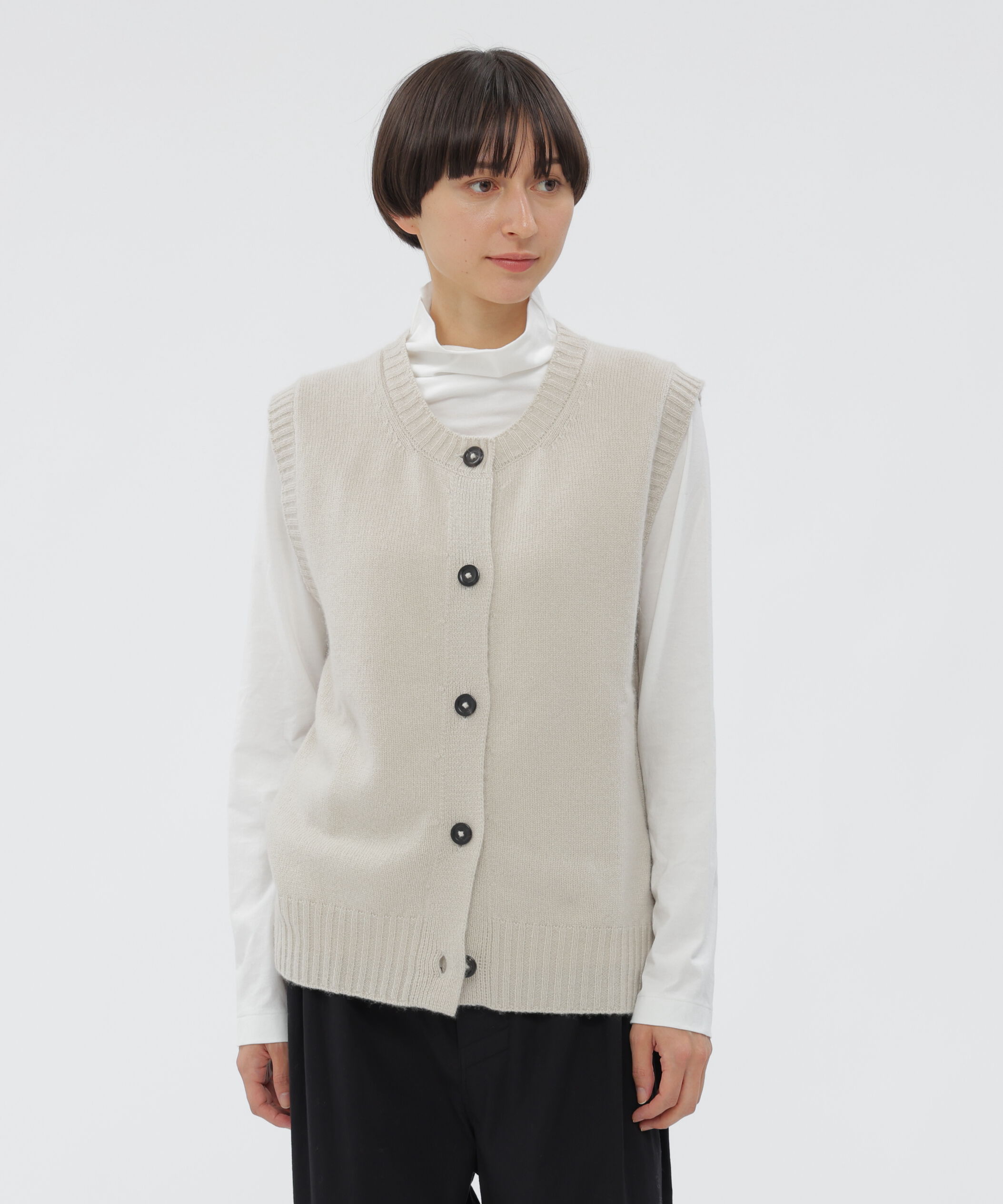 【マーガレット・ハウエル/MARGARET HOWELL】 SOFT CASHMERE KNITWEAR