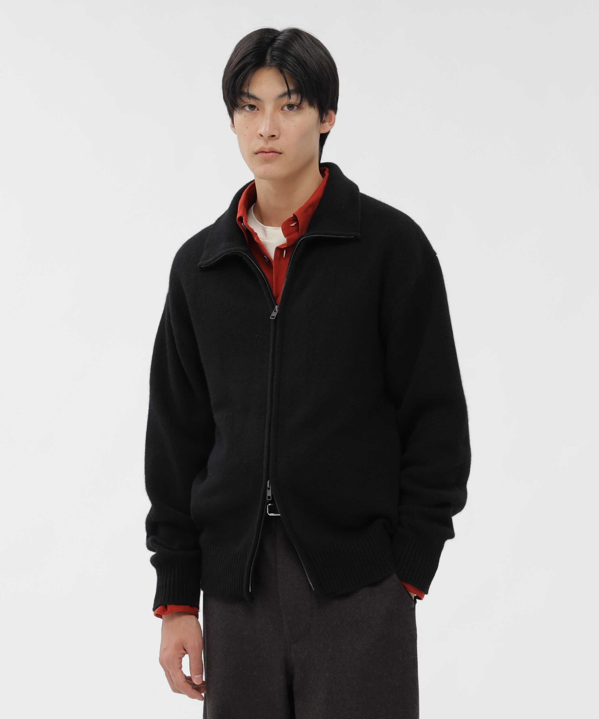 【マーガレット・ハウエル/MARGARET HOWELL】 WOOL CASHMERE SILK KNITWEAR