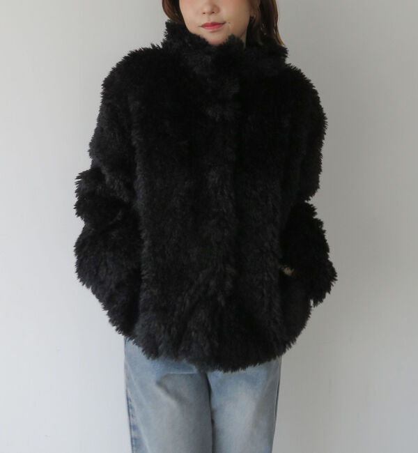 【アルシーヴ/archives】 プードルファーショートコート／