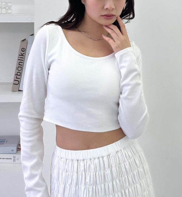 ファッションメンズのイチオシ|【アルシーヴ/archives】 カップ付クロップドテレコTOPS/