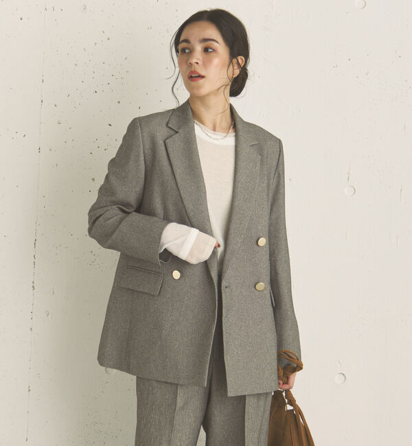 ファッションメンズお薦め|【ドゥアルシーヴ/Doux archives】 シャークスキンジャケット