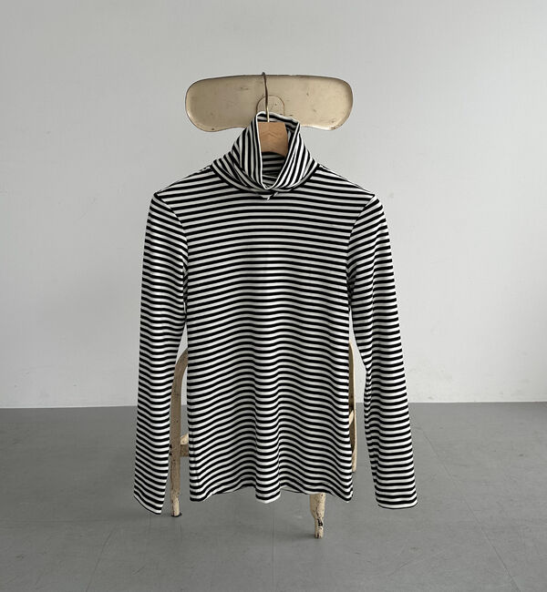 メンズファッションの一押し|【ドゥアルシーヴ/Doux archives】 ボーダータートルネックインナー