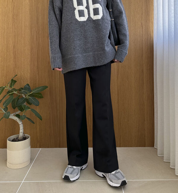 ファッションメンズお薦め|【ドゥアルシーヴ/Doux archives】 ポンチセミフレアパンツ