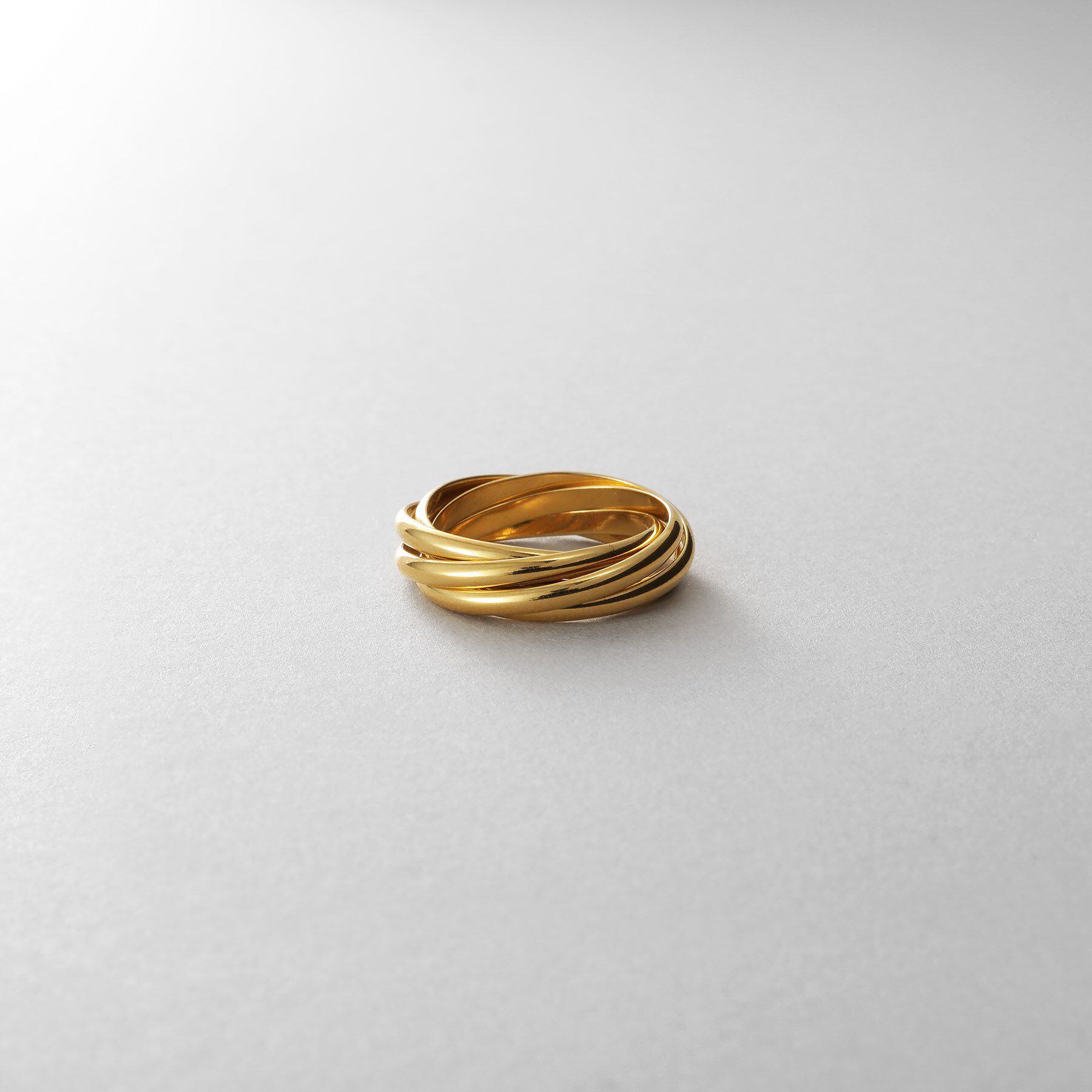 モテ系メンズファッション|【ココシュニック/COCOSHNIK】 シルバー 5レイヤーズピンキーリング GP