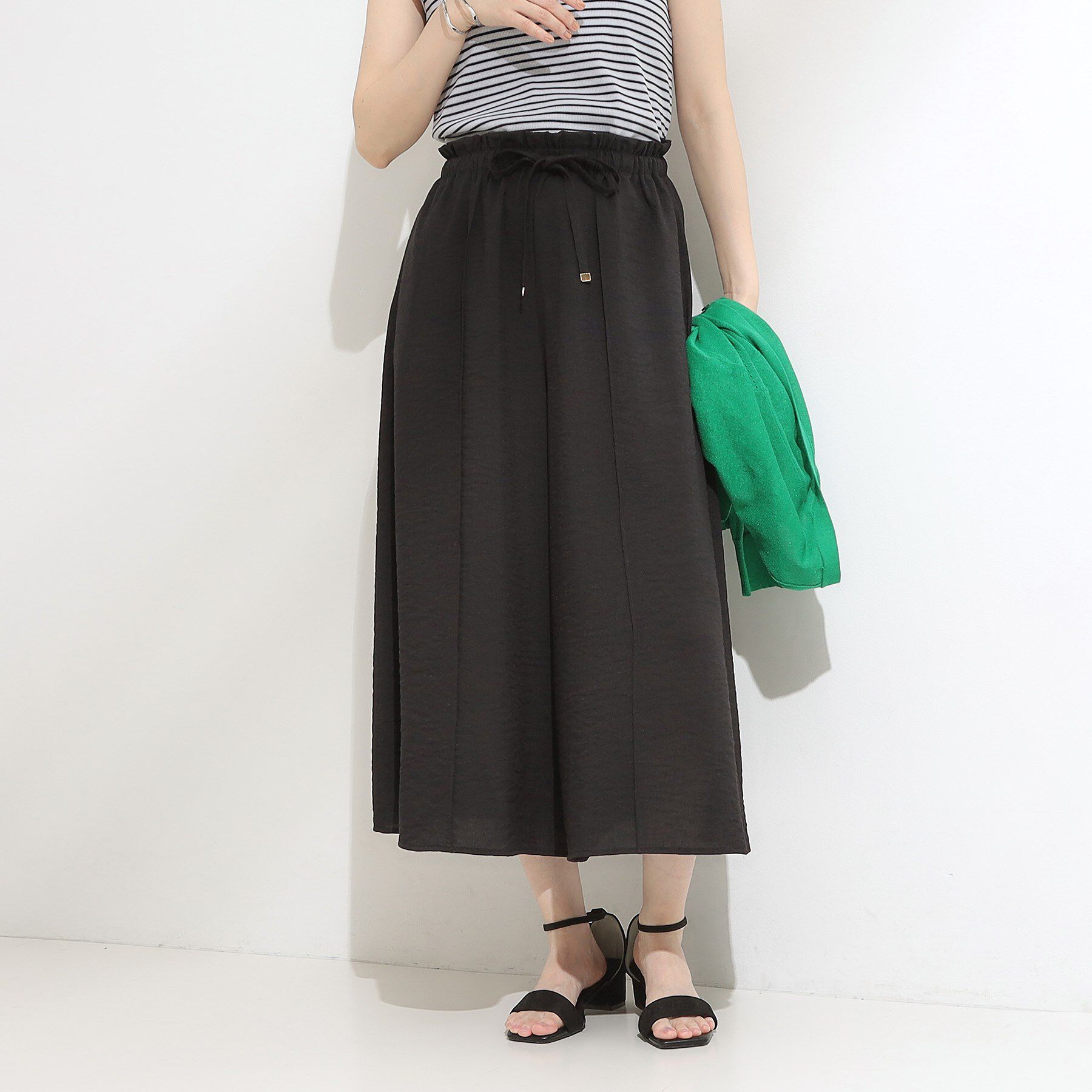 人気ファッションメンズ|【シューラルー/SHOO・LA・RUE】 【S-LL/ひんやり】さらっとタッチできれい見え ピンタックスカーチョ