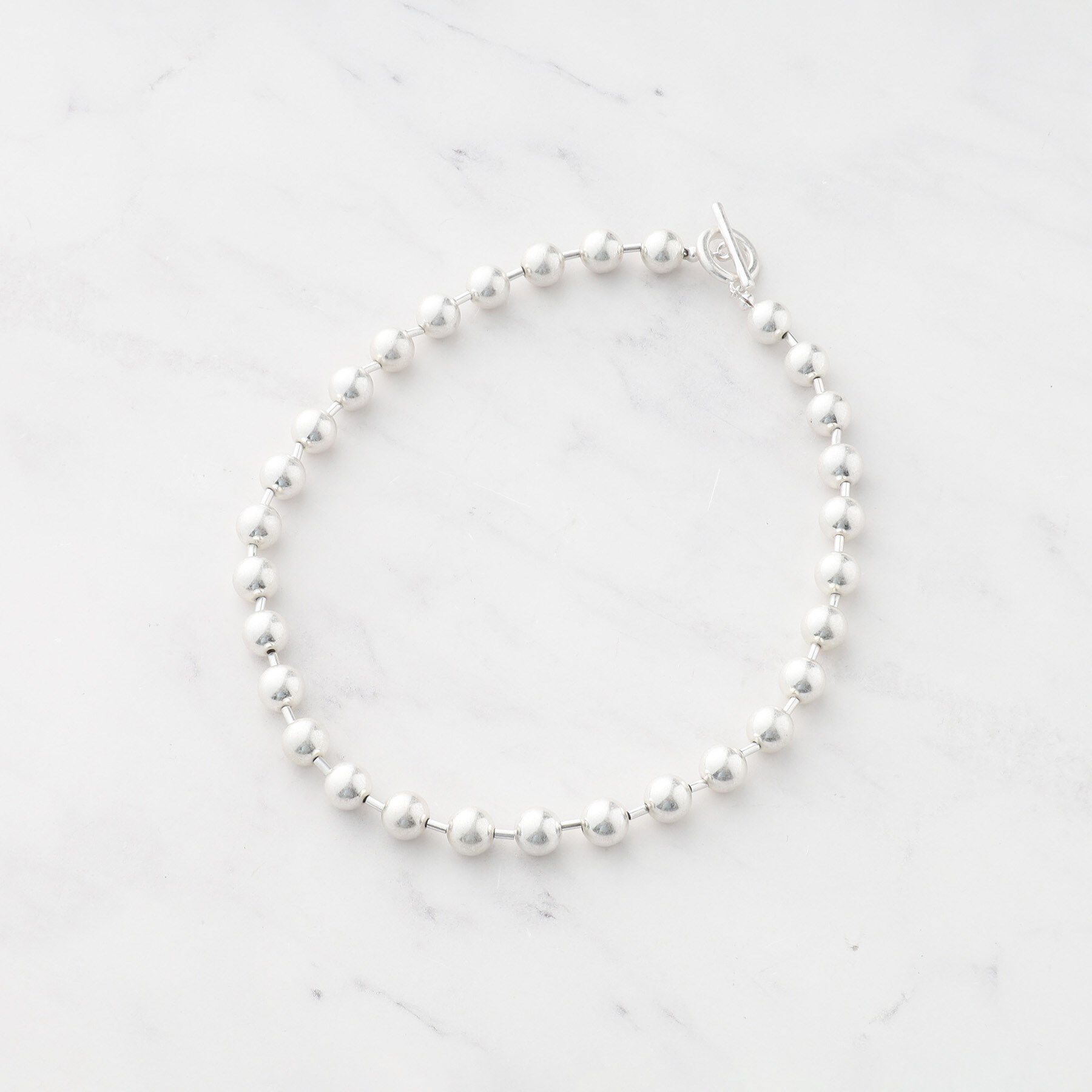 【シューラルー/SHOO・LA・RUE】 ビッグボールチェーンネックレス