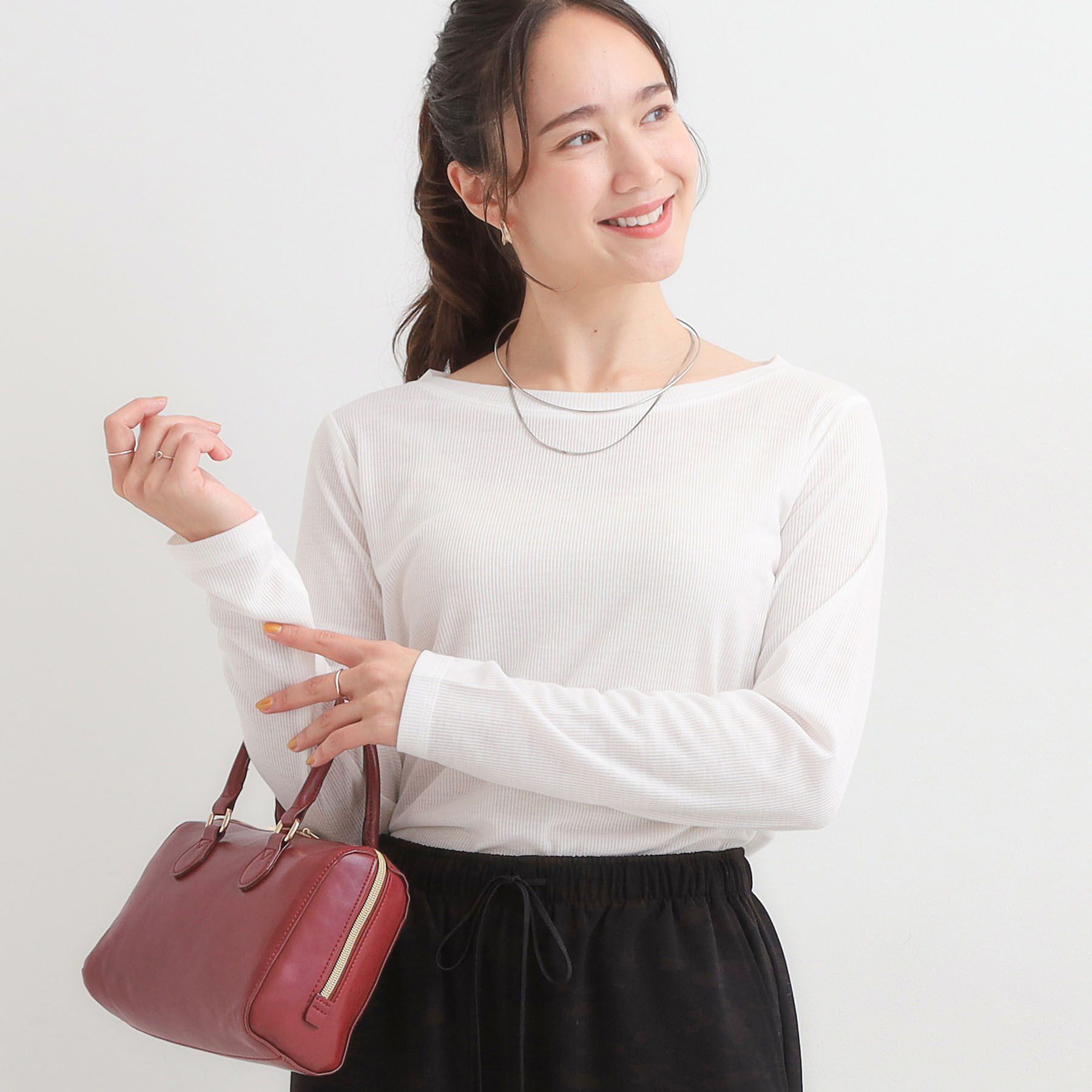 ファッションメンズお薦め|【シューラルー/SHOO・LA・RUE】 【洗濯機可/S-LL】毎日コーデに シアーテレコロンT