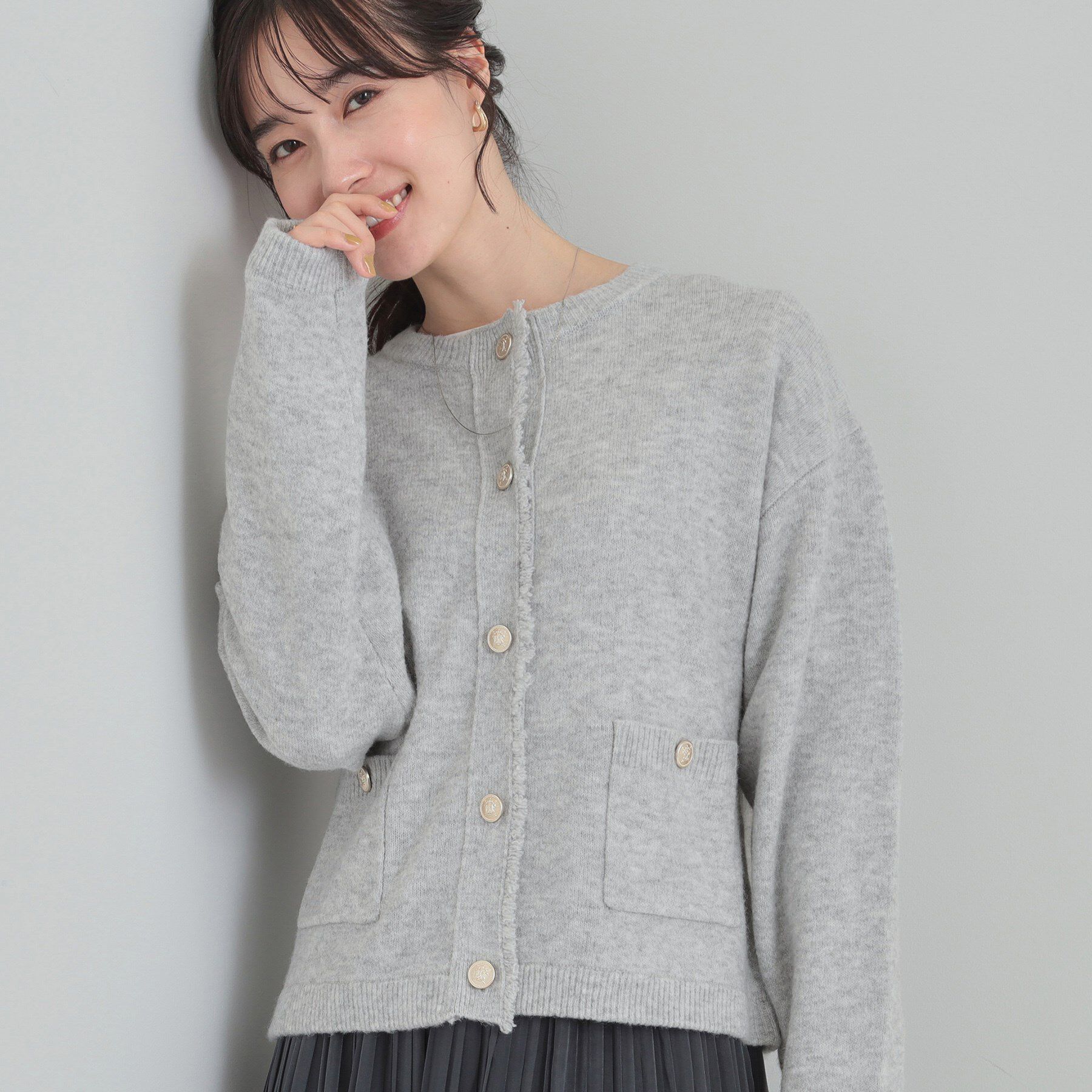 ファッションメンズなら|【シューラルー/SHOO・LA・RUE】 きちんと感が魅力 フリンジジャケット