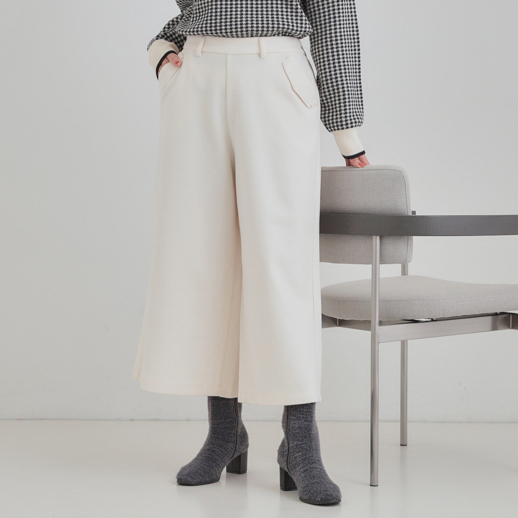 モテ系メンズファッション|【シューラルー/SHOO・LA・RUE】 【シューウォーム】ポケガウチョパンツ