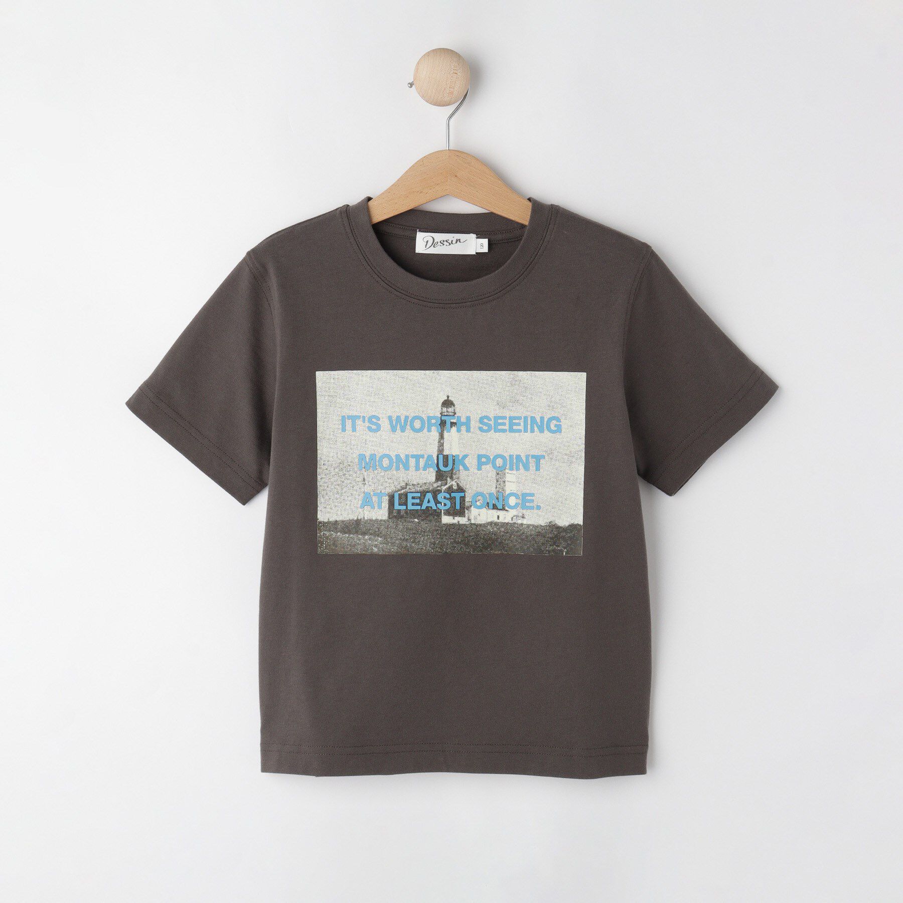 【デッサン/Dessin】 【大人とリンクコーデ】フォトプリントTシャツ