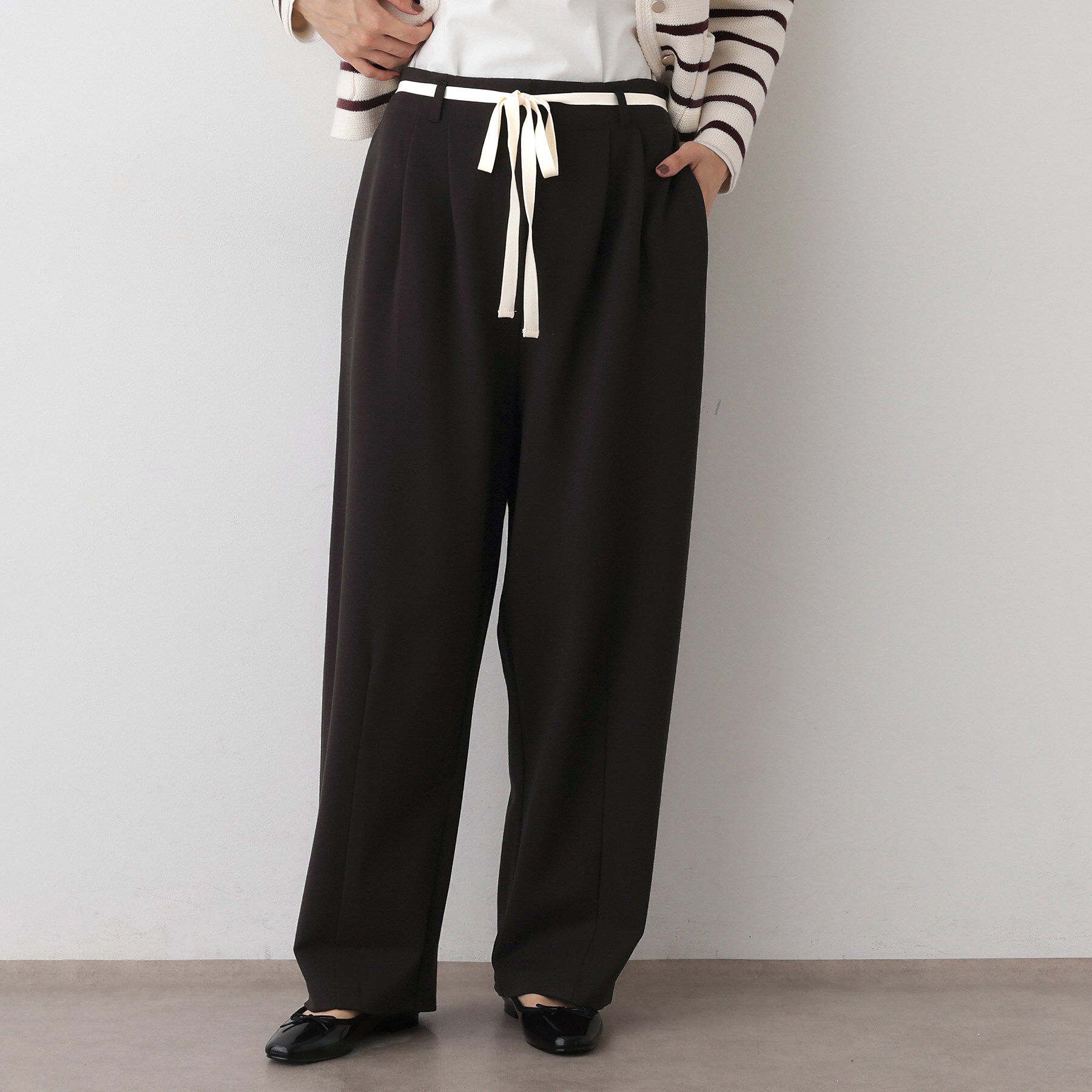 ファッションメンズお薦め|【デッサン/Dessin】 【洗える】カーヴィパンツ