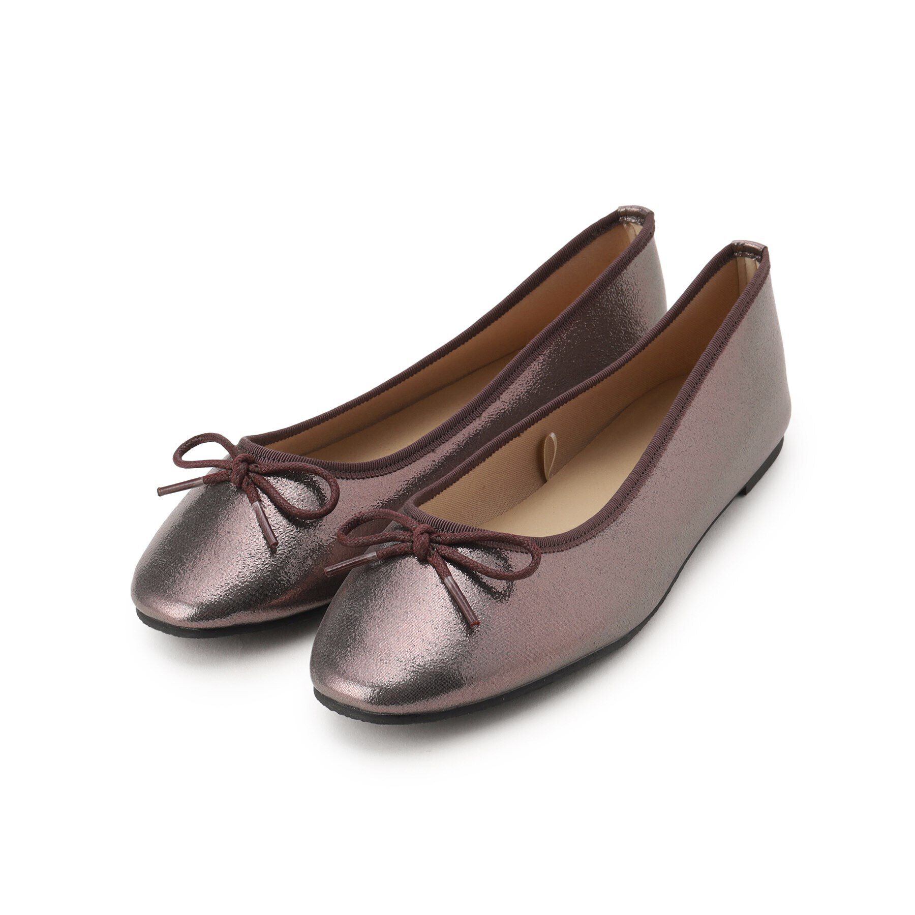 【イッツデモ/ITS'DEMO】 【M・Lサイズ展開／6色】ラウンドトゥバレエシューズ