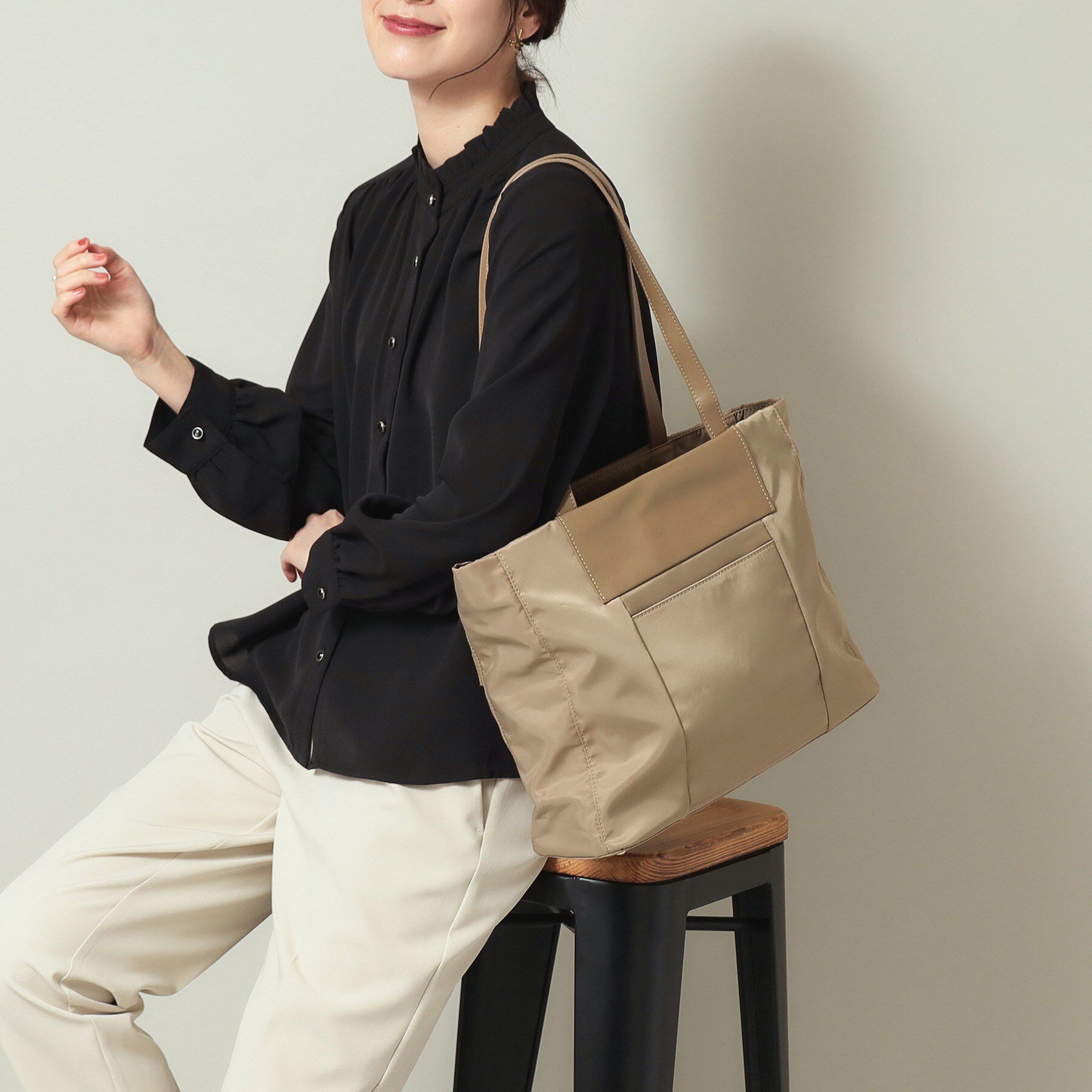 メンズファッションオススメ|【イッツデモ/ITS'DEMO】 【整理収納アドバイザー 柳沢小実さん監修】整理収納A4トート