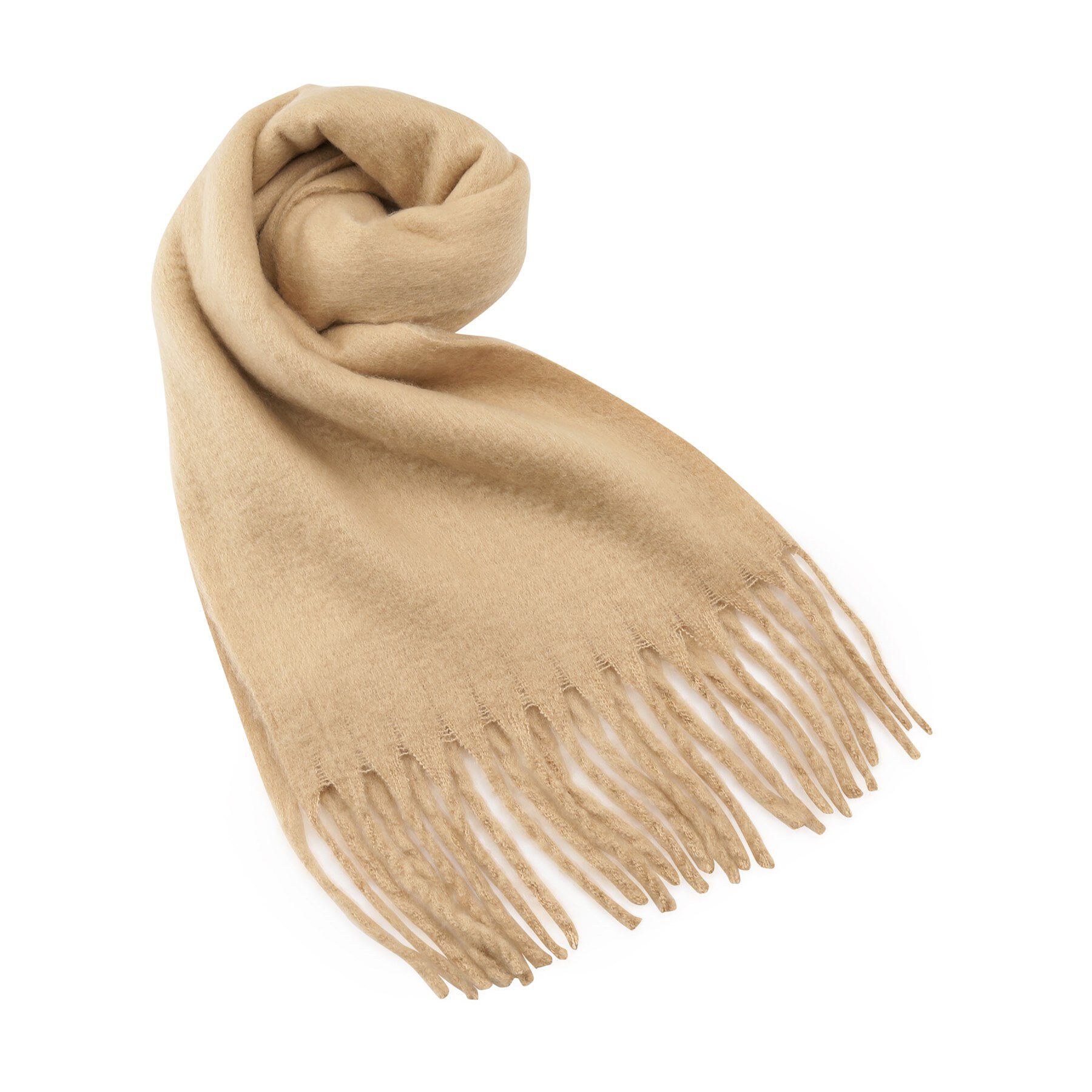 【イッツデモ/ITS'DEMO】 【手洗い可】バルキー無地ストール