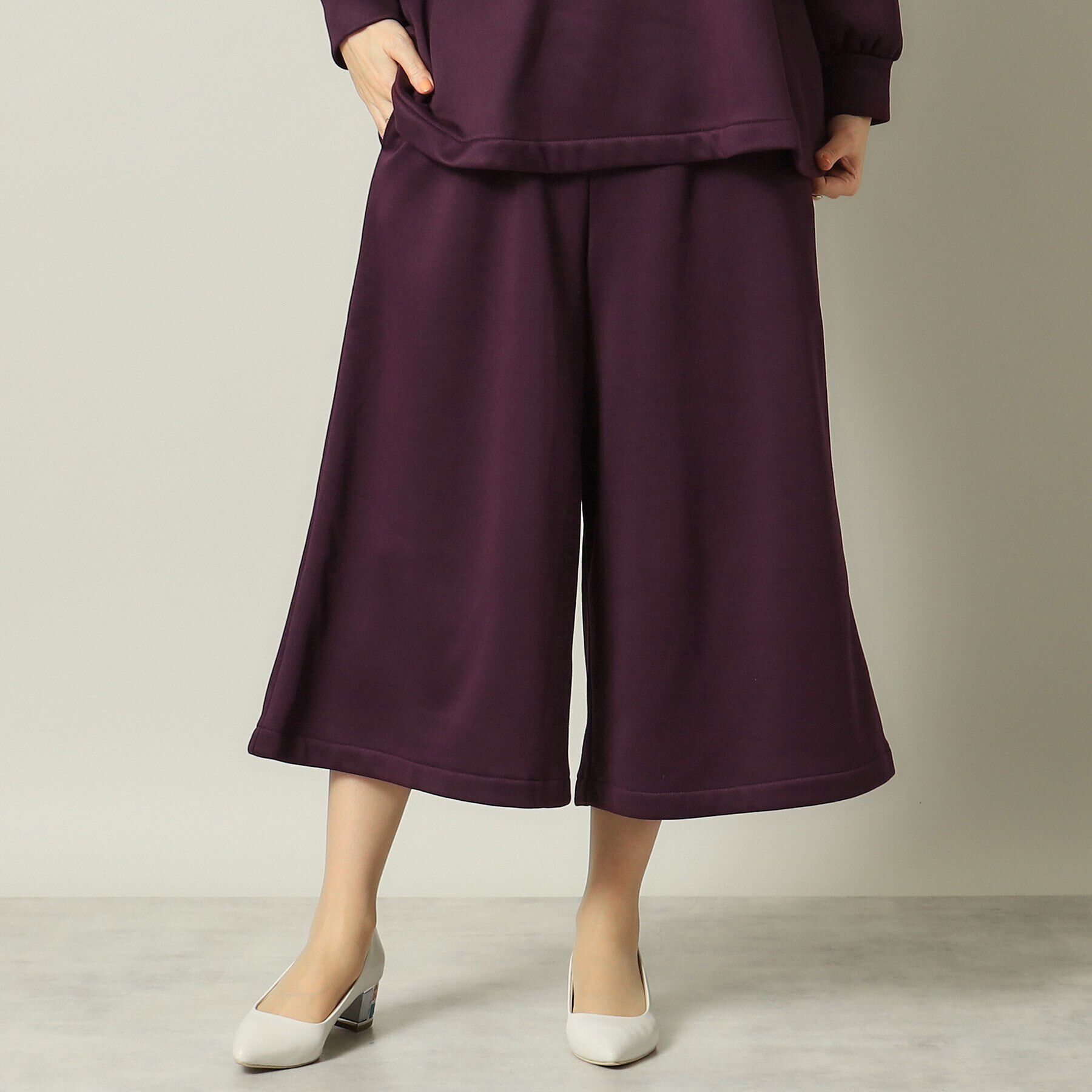 メンズファッションオススメ|【イッツデモ/ITS'DEMO】 【手洗い可/後ろウエストゴム】裏起毛ガウチョパンツ