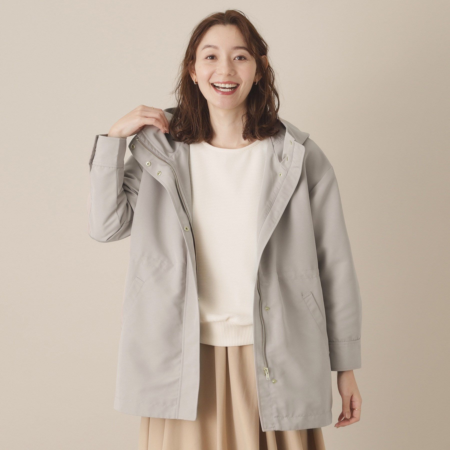 メンズファッションオススメ|【イッツデモ/ITS'DEMO】 【花粉防止/撥水/手洗い可】ミディアム丈マウンテンパーカー