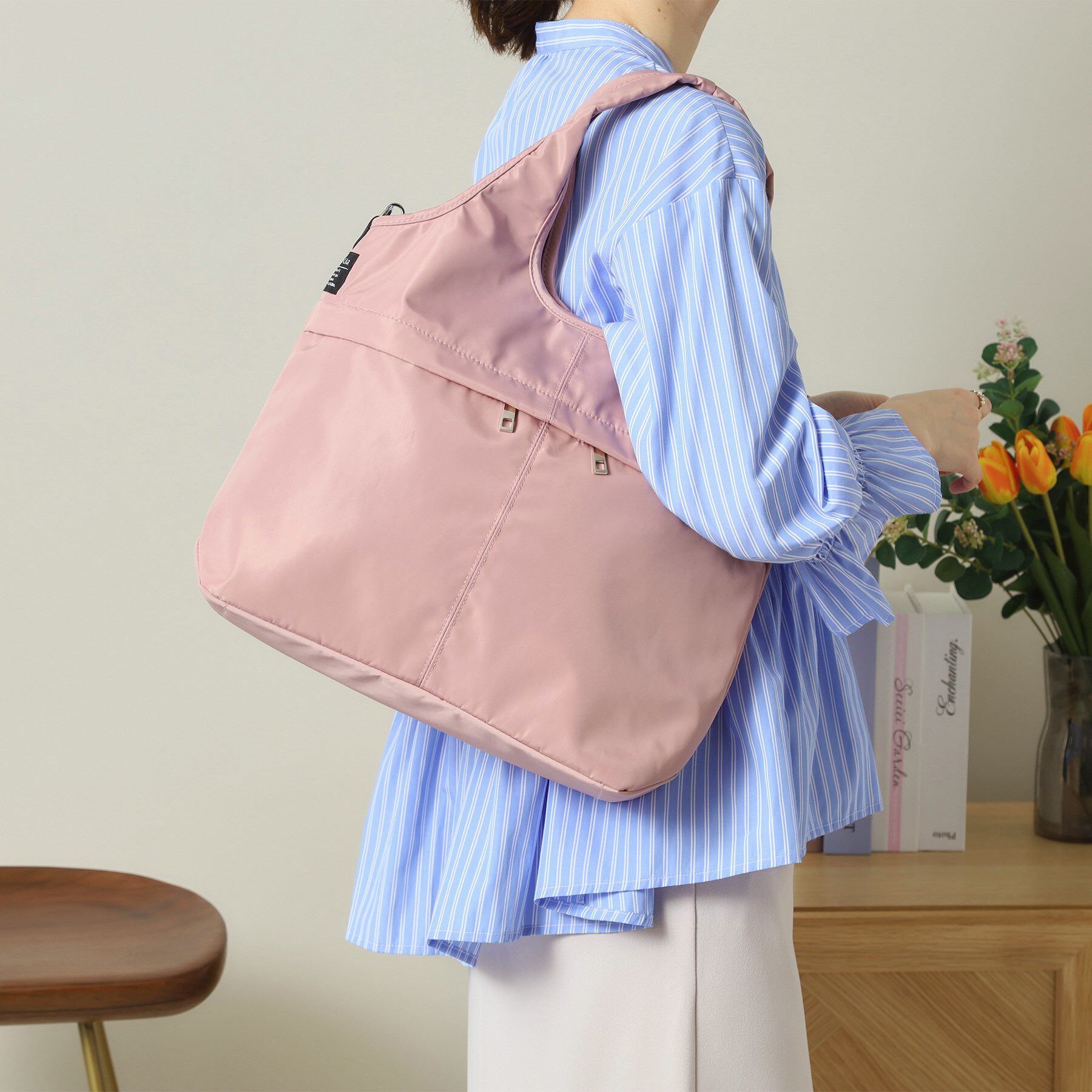 ファッションメンズお薦め|【イッツデモ/ITS'DEMO】 【2WAY】高密度バルーン10Pトート