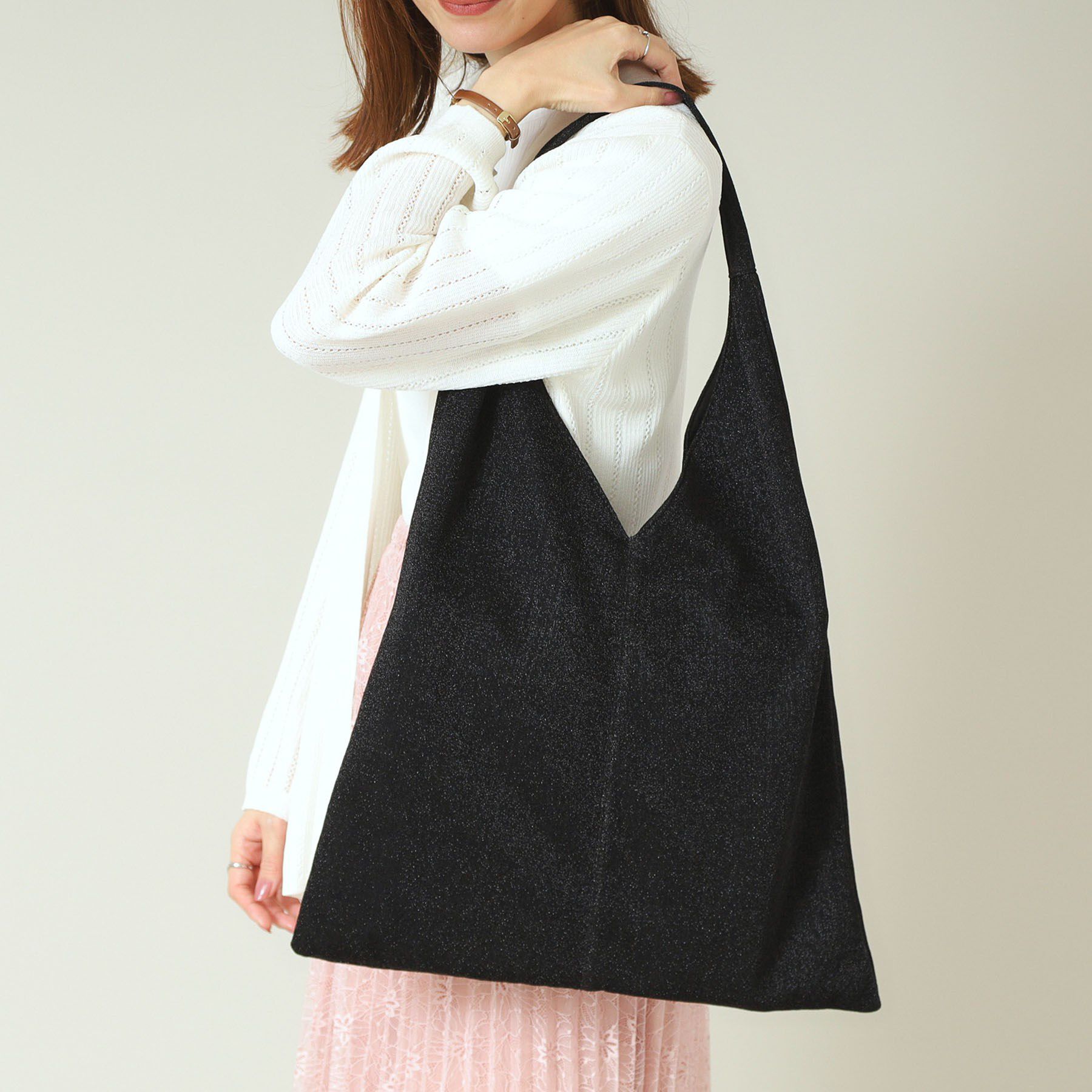 モテ系メンズファッション|【イッツデモ/ITS'DEMO】 【A4対応】ラメトート