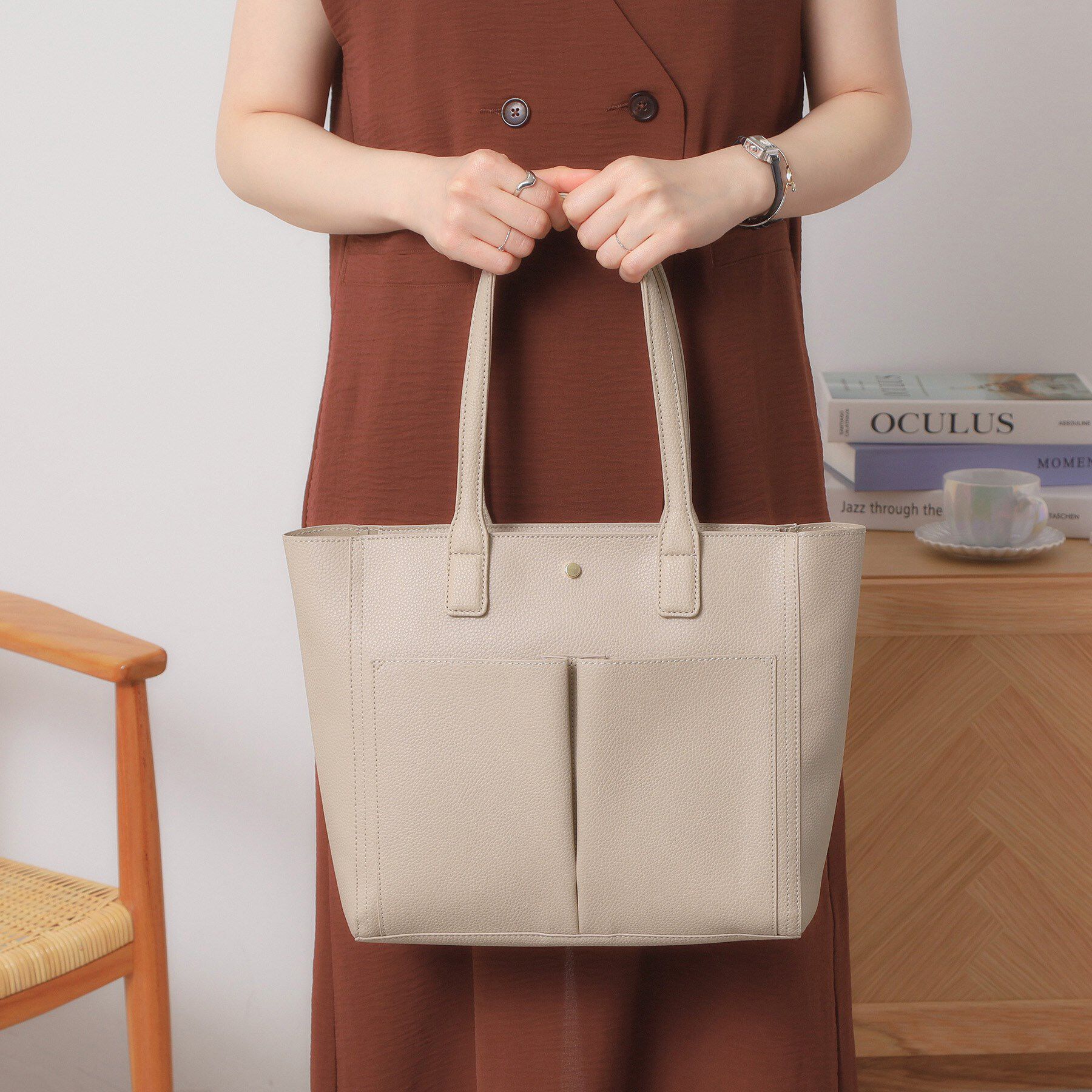 メンズファッションなら|【イッツデモ/ITS'DEMO】 バッグイン付A4トート