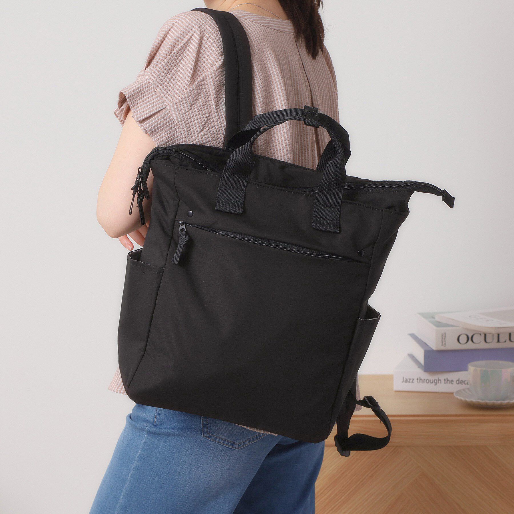 【イッツデモ/ITS'DEMO】 【撥水／A4対応】リップストップ10ポケットリュック