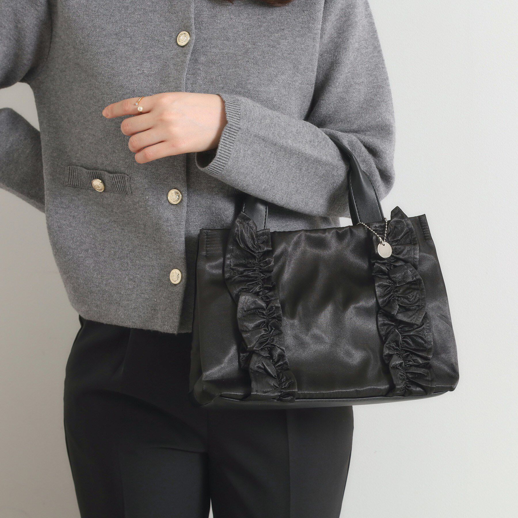 人気ファッションメンズ|【イッツデモ/ITS'DEMO】 アソートフリルミニトート