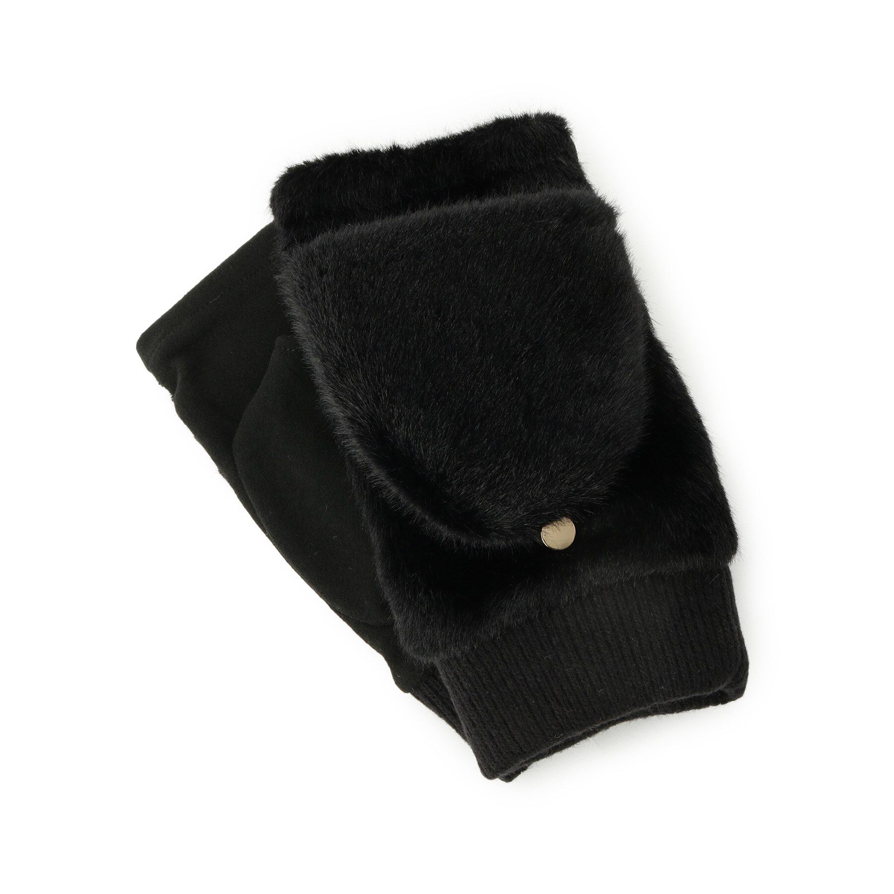 人気ファッションメンズ|【イッツデモ/ITS'DEMO】 ファーかぶせミトン