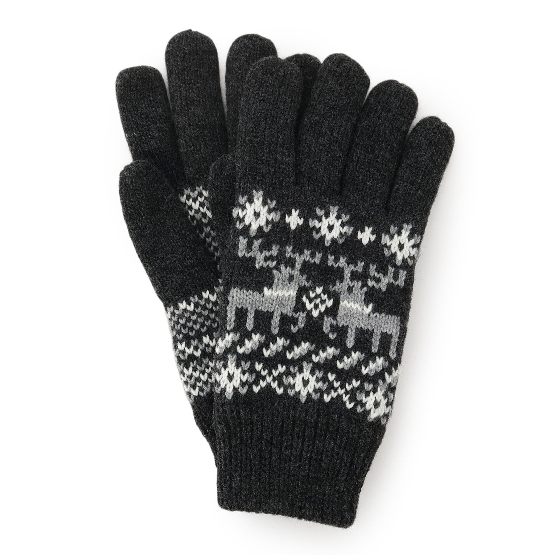 メンズファッションなら|【イッツデモ/ITS'DEMO】 【手洗い可】アニマルニット手袋