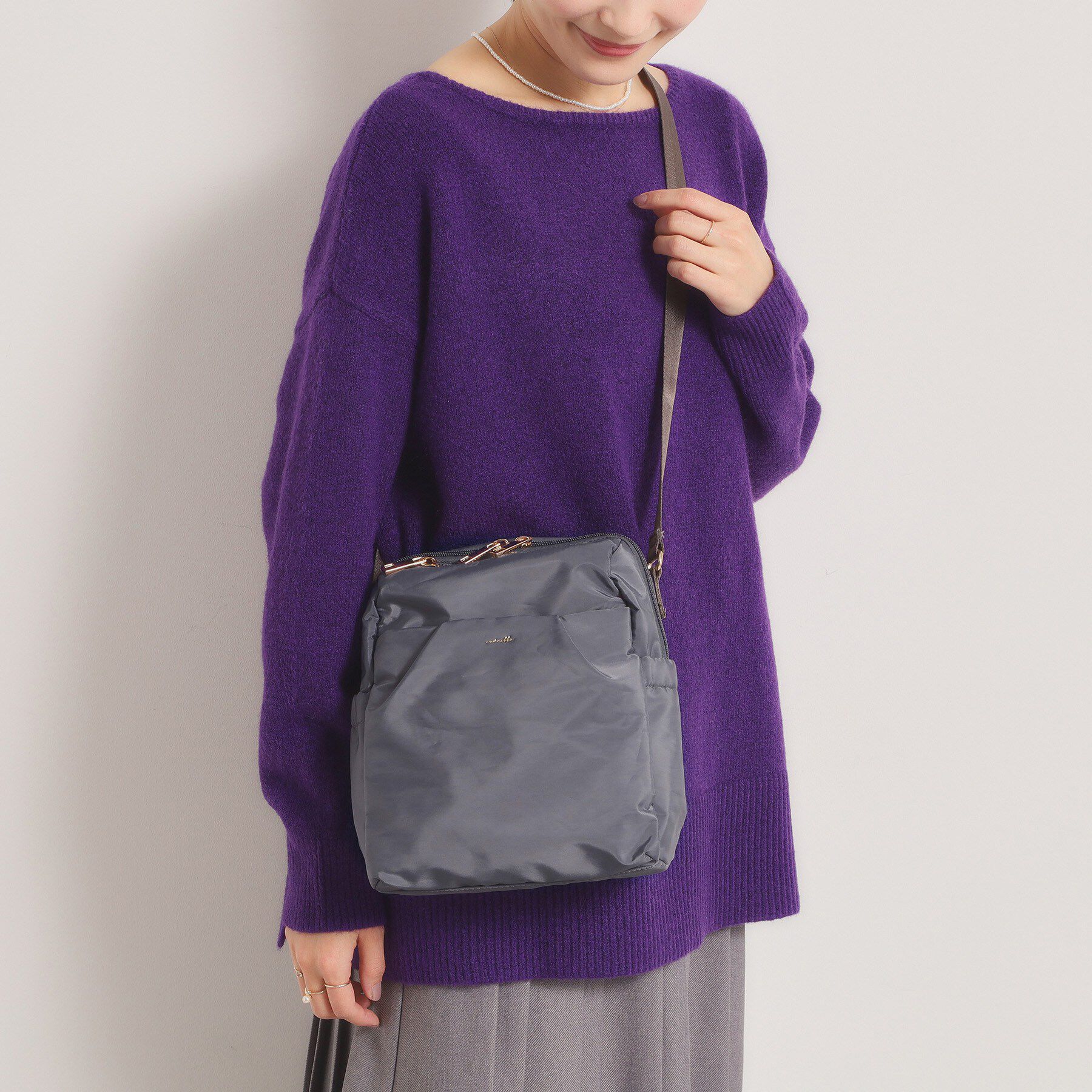 【イッツデモ/ITS'DEMO】 【収納アドバイザー監修】バルーンミニショルダー