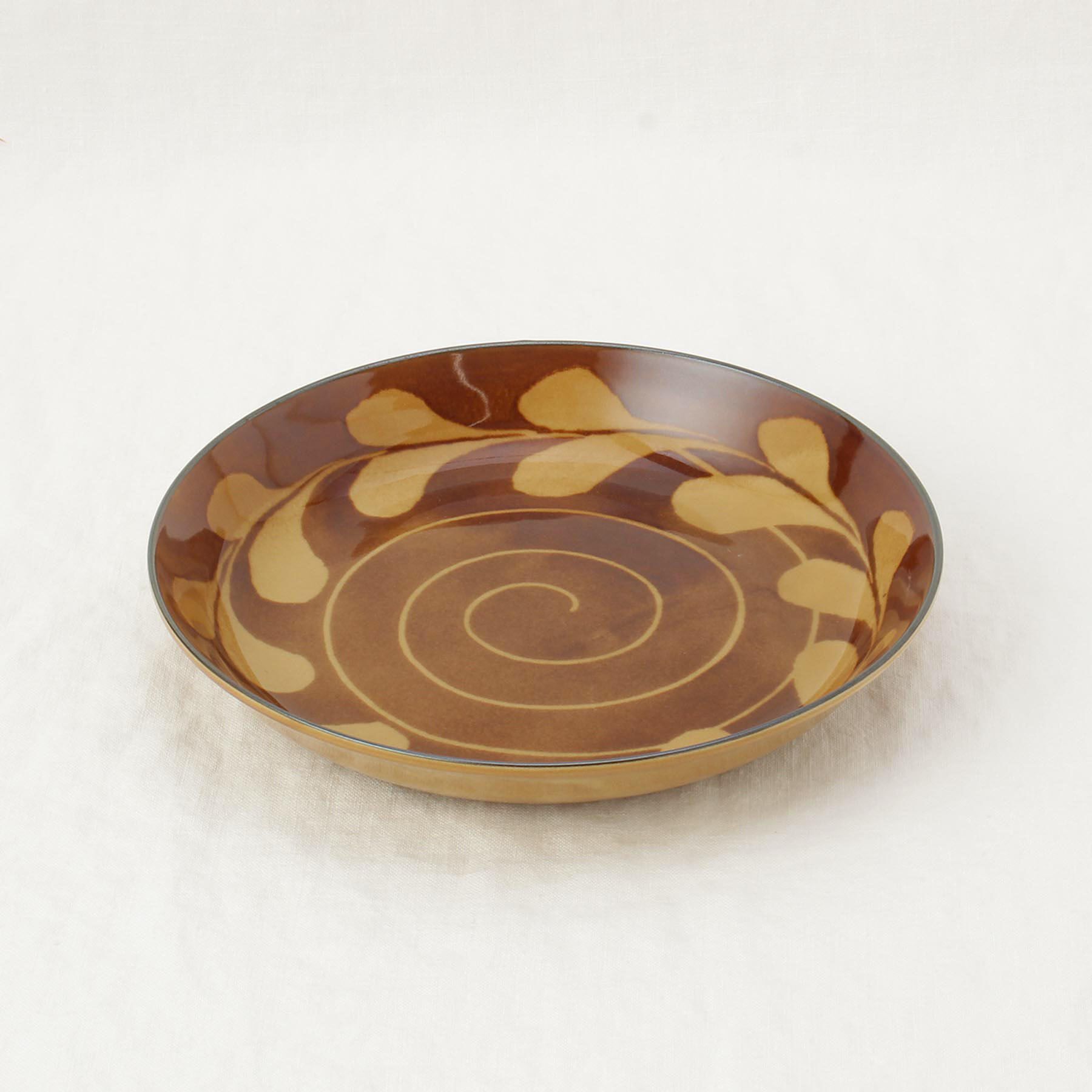 【トゥーワントゥーキッチンストア/212 KITCHEN STORE】 スリップショコラ リーフ スープカレー皿