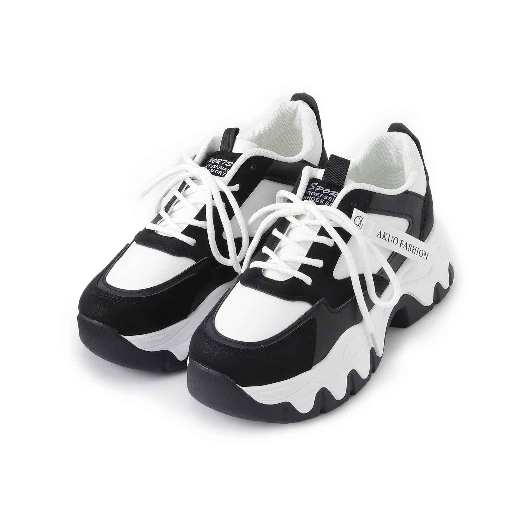 【エスペランサ/ESPERANZA】 厚底凸凹ソールスニーカー