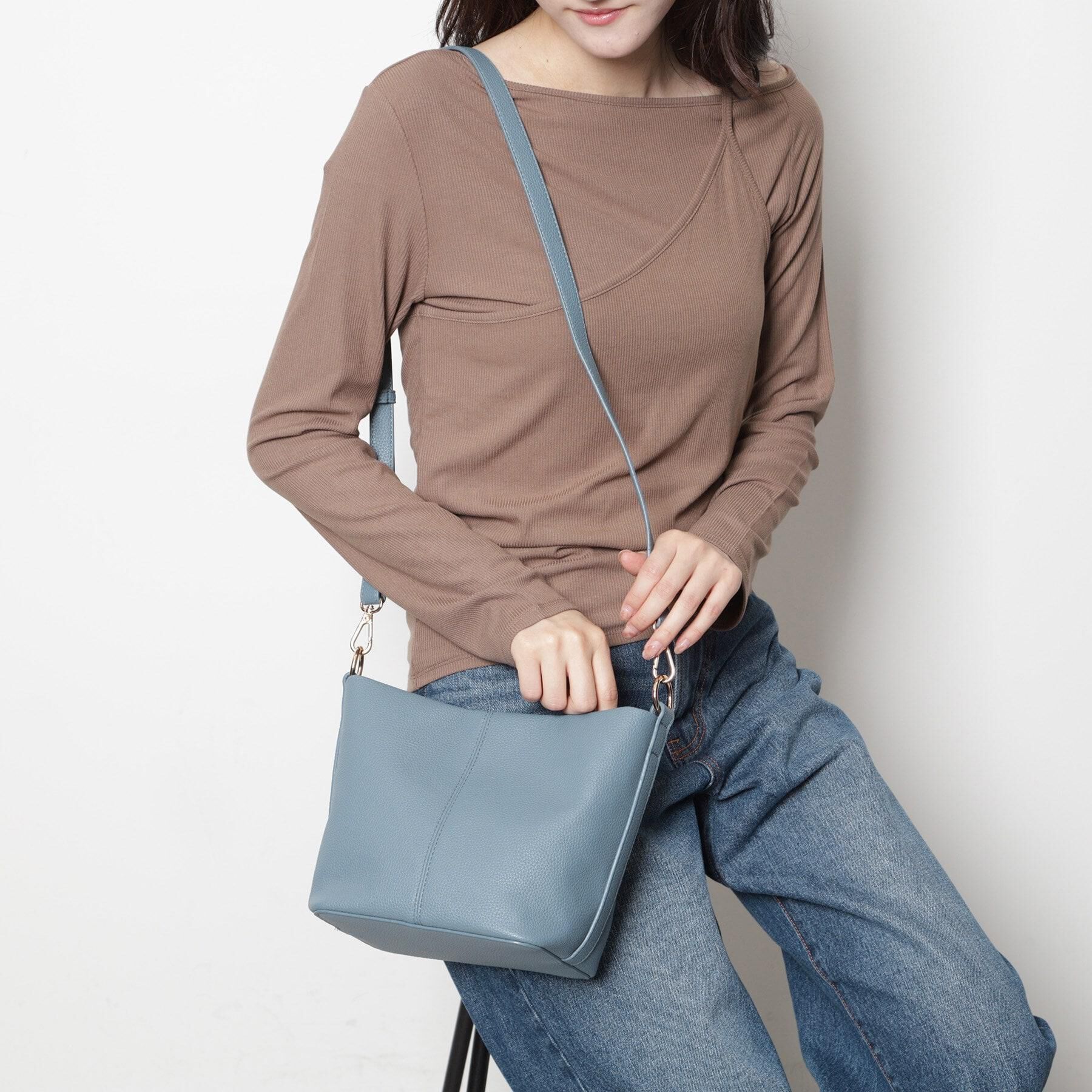 【エスペランサ/ESPERANZA】 2WAYチェーン編みハンドルショルダーバッグ