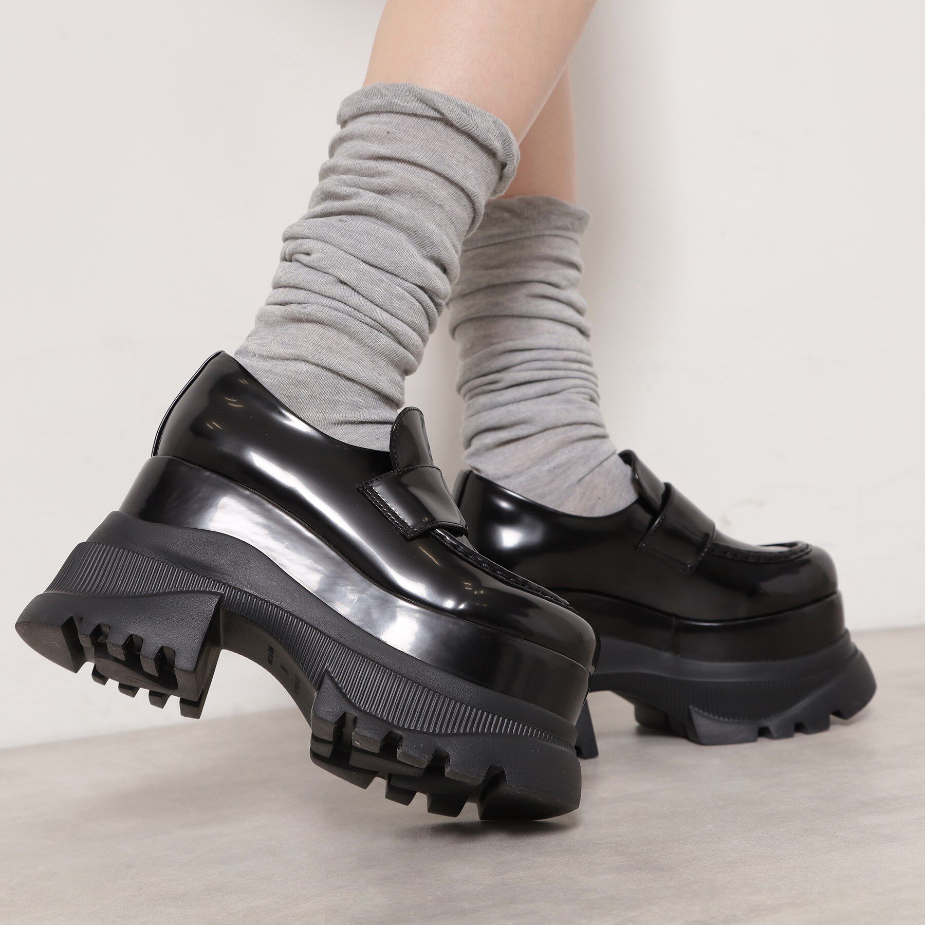 【エスペランサ/ESPERANZA】 プラットフォームローファー