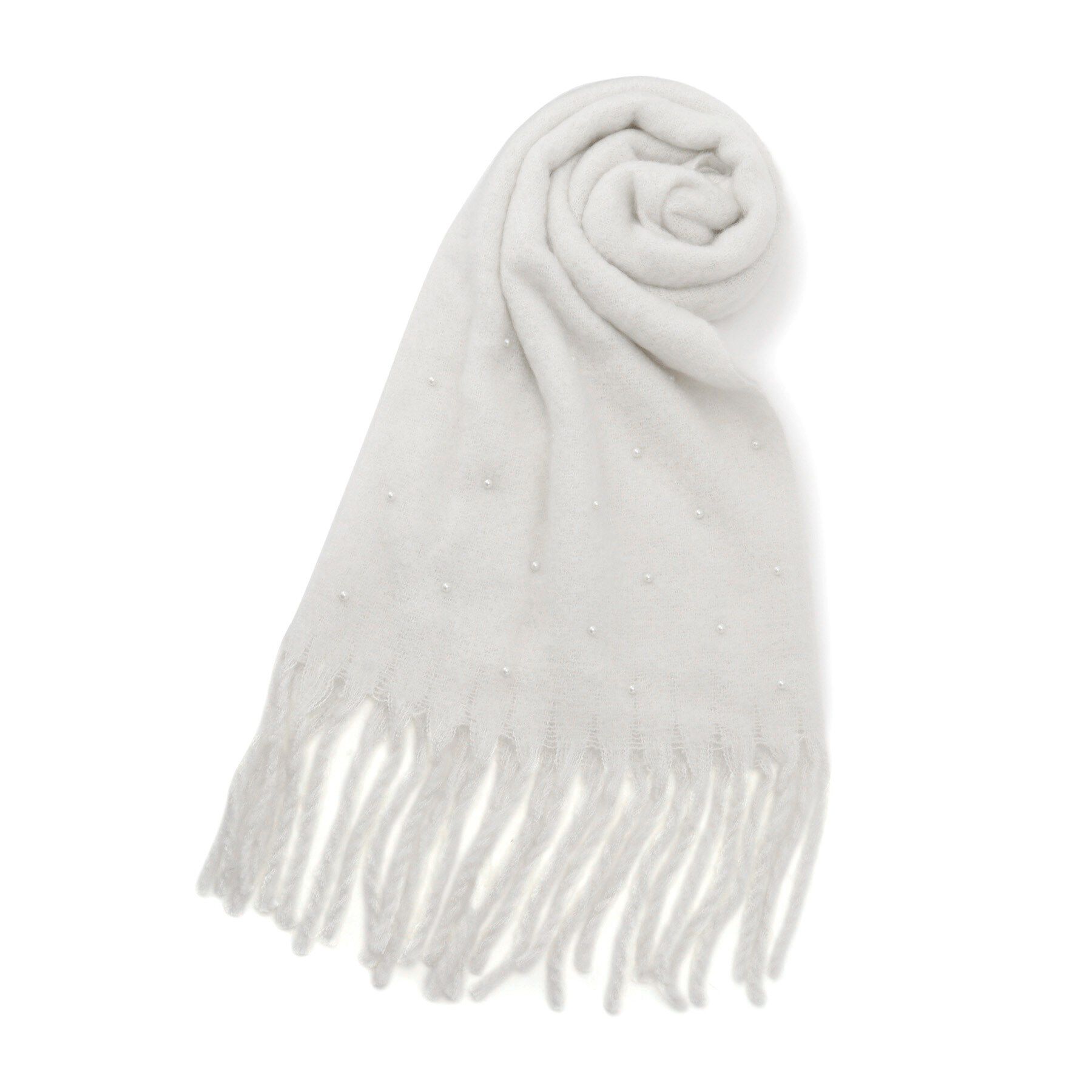 【エスペランサ/ESPERANZA】 フェイクパール使いストール