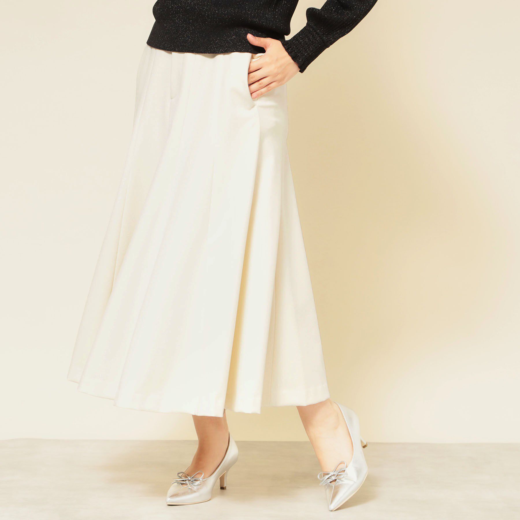 【スーナウーナ/SunaUna】 【COLLECTION LINE】フレアスカート