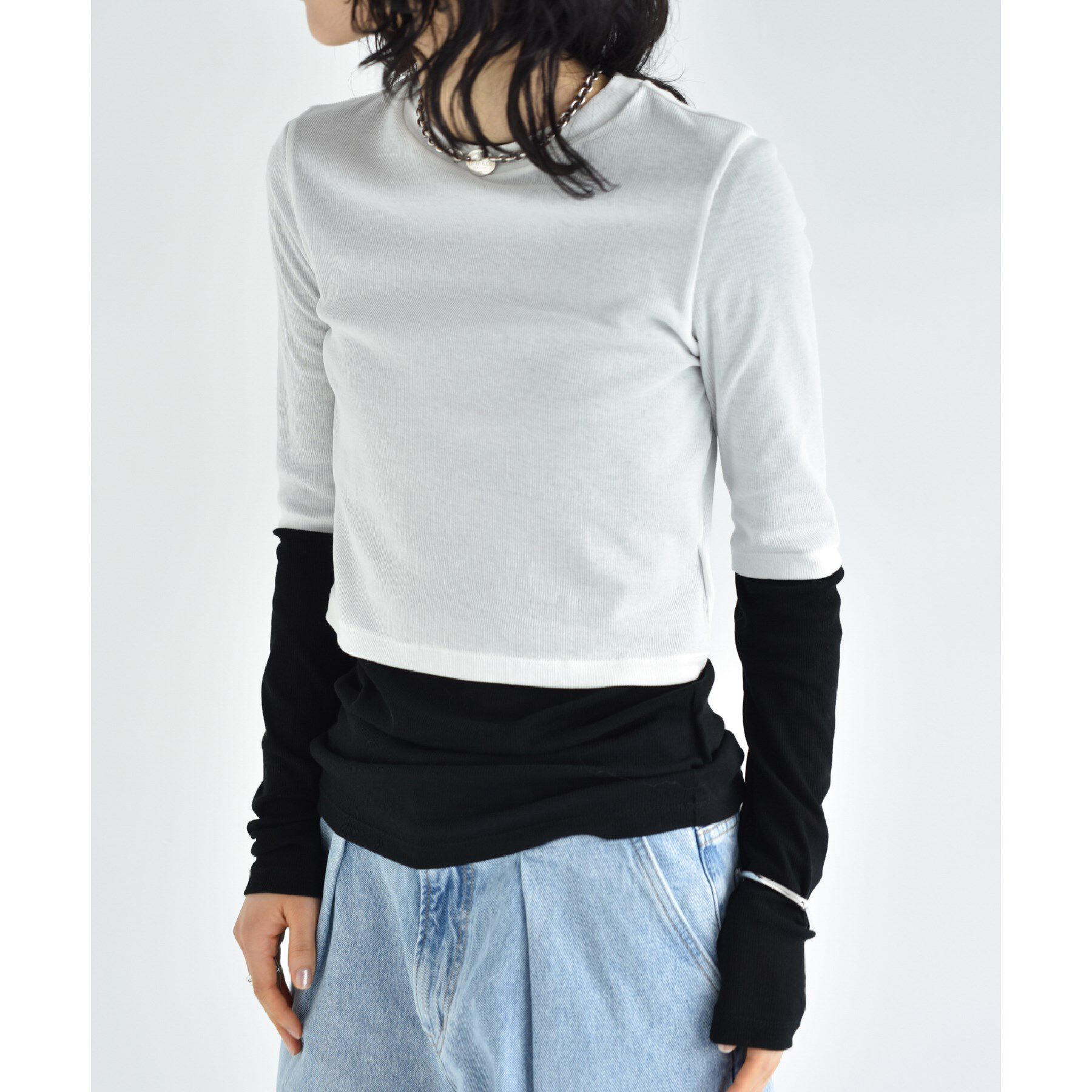 メンズファッションオススメ|【コードエー/CODE A】 layered tee